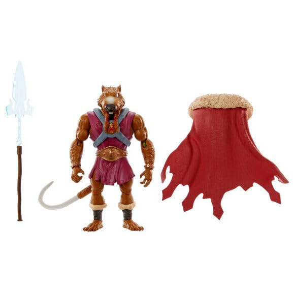 اصطلاح "Masters of the Universe" به فارسی معادل "اهل دنیای مخلوق" معروف است. بنابراین ترجمه صحیح این جمله به فارسی به شکل زیر است:

مایسترهای اهل دنیای مخلوق  اسکیل کاستل تازیانه های لوکس فیگور عمل (اسپلینتر اسکال)