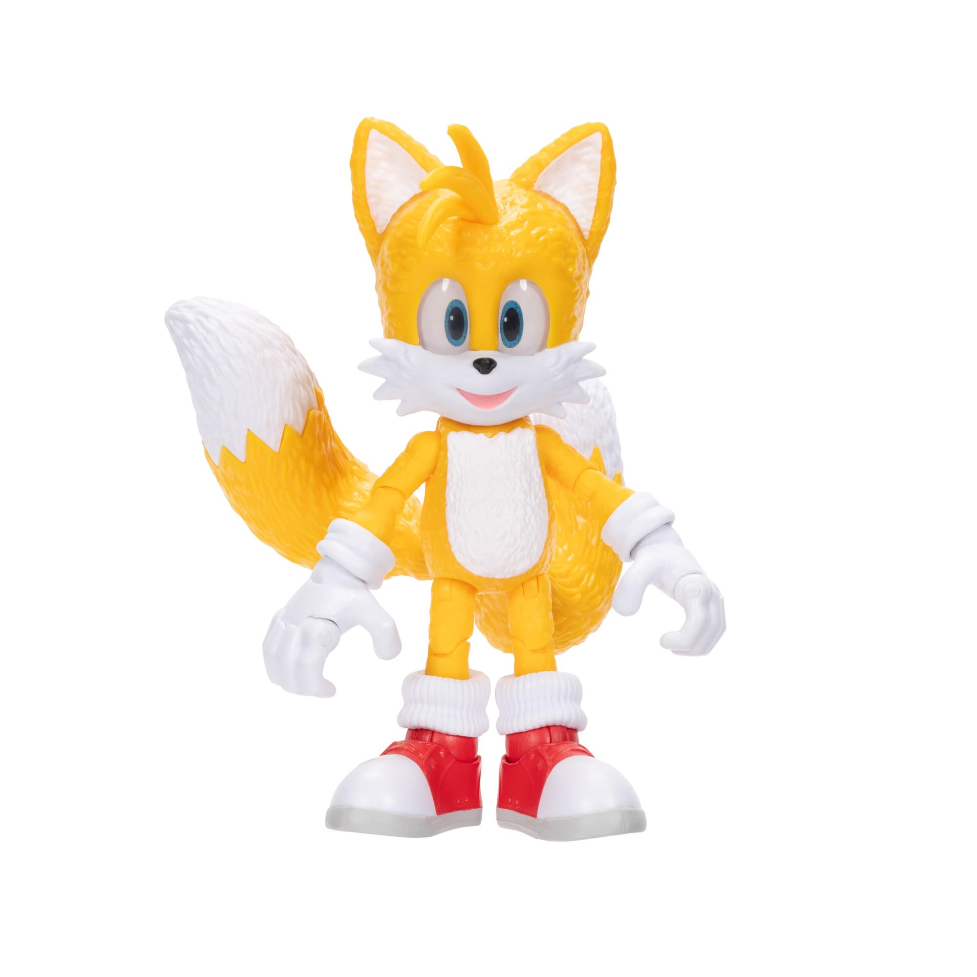 عروسک جمع‌آور Tails فیلم Sonic The Hedgehog Sonic 3 توسط Jakks Pacific، با ارتفاع 5 اینچ / 13 سانتی‌متر، بسیار حرکتی برای پسران/دختران، از مجوز رسمی Sonic 3 Movie، پیشنهاد می‌شود برای سنین 3 سال و بالاتر
