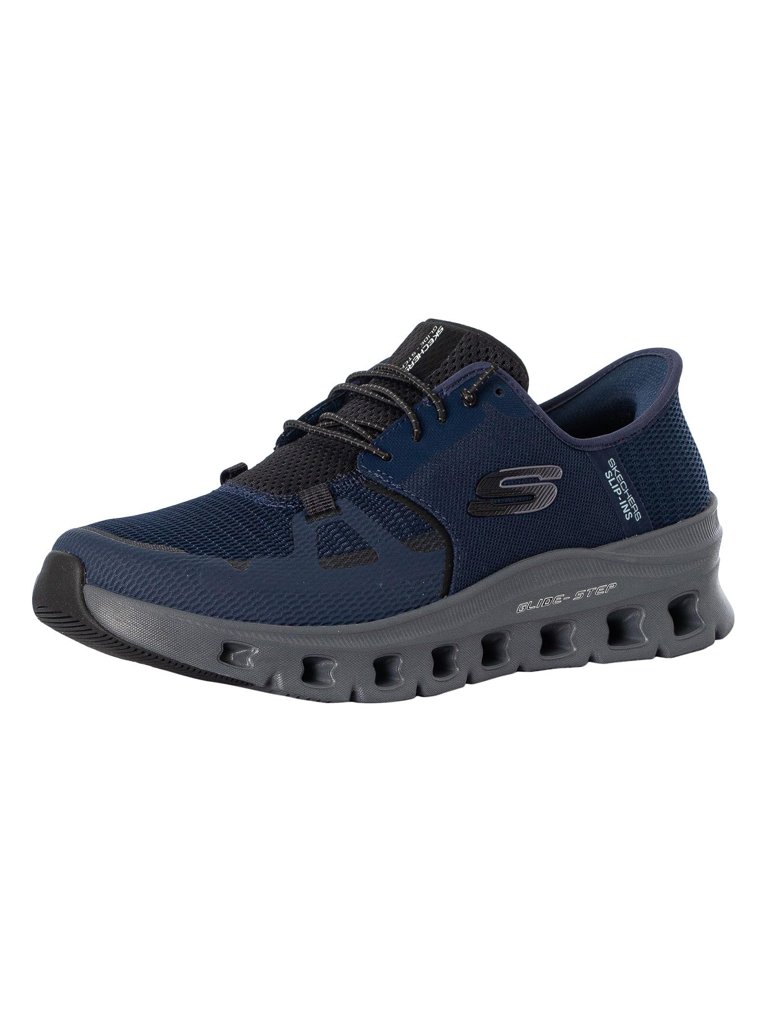 کفش ورزشی مردانه Skechers مدل Glide‑Step Pro، سایز 41 (EU)، رنگ سرمه‌ای/ذغالی