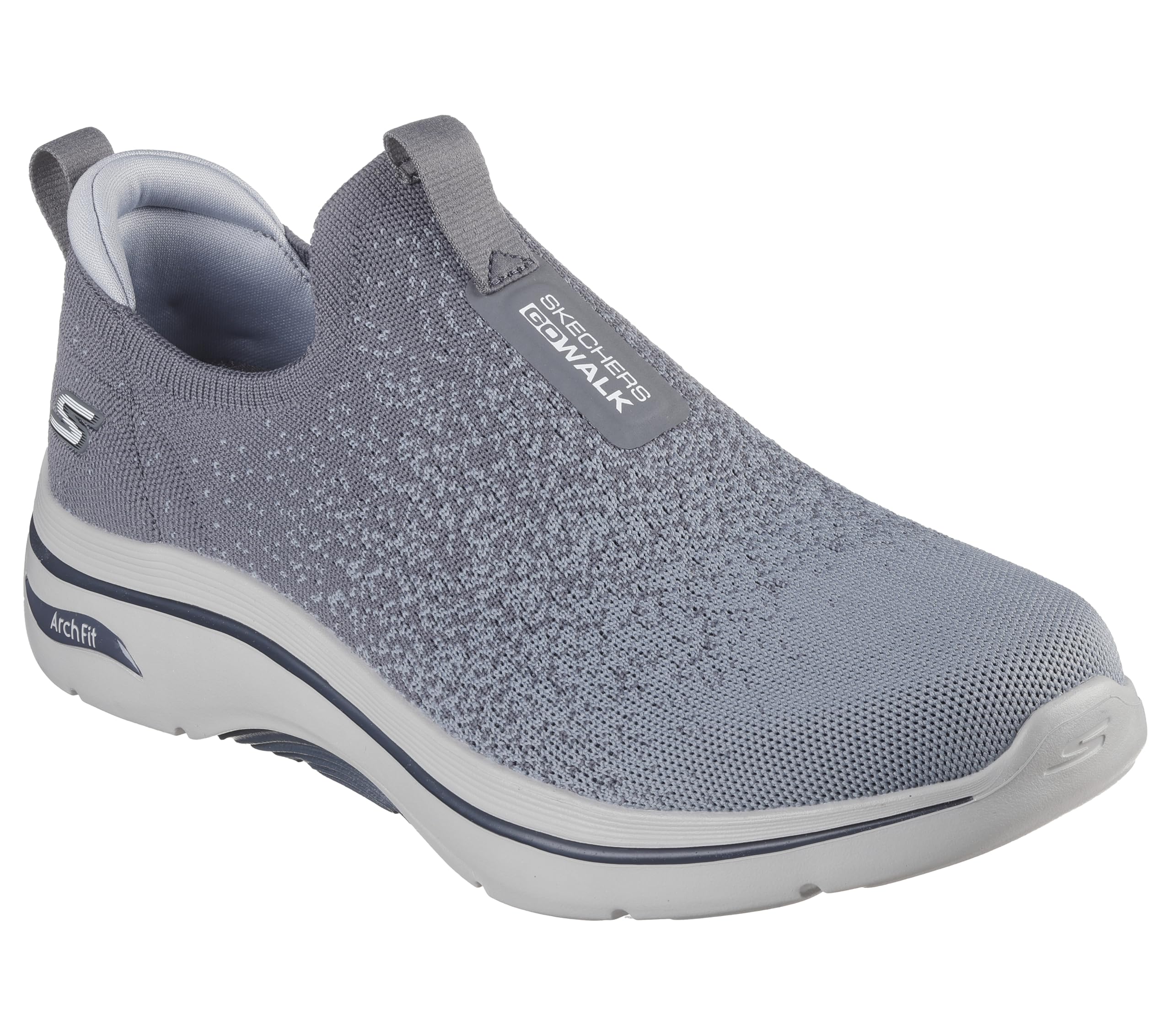Skechers GO WALK ARCH FIT 2.0 کتانی مردانه، سایز 43 (EU)، رنگ زغالی
