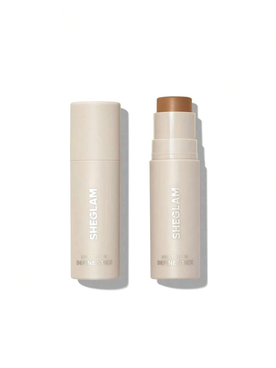 استیک کرمی اصلاح و تعریف SHEGLAM - استیک کنتور کرمی ماندگار با رنگدهی بالا، ضدعرق وزین برنزه‌کننده، ساختاردهنده، سبک، صاف و طبیعی برای آرایش چهره (Warm Honey)