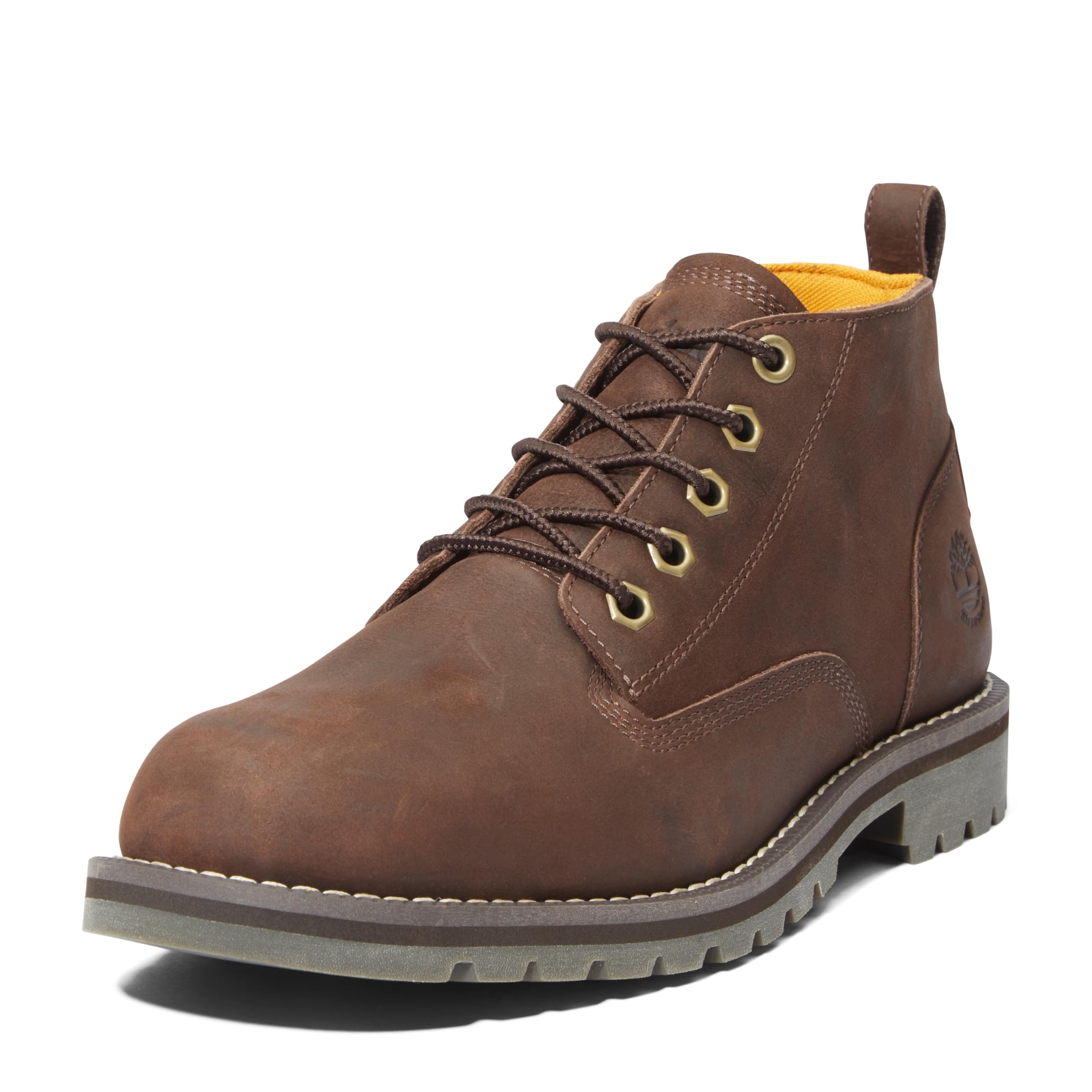 کتونی‌های Timberland مردانه Redwood Falls ضدآب بوت 42 اروپایی قهوه‌ای تیره چرم تمام‌دانه-2024 جدید
