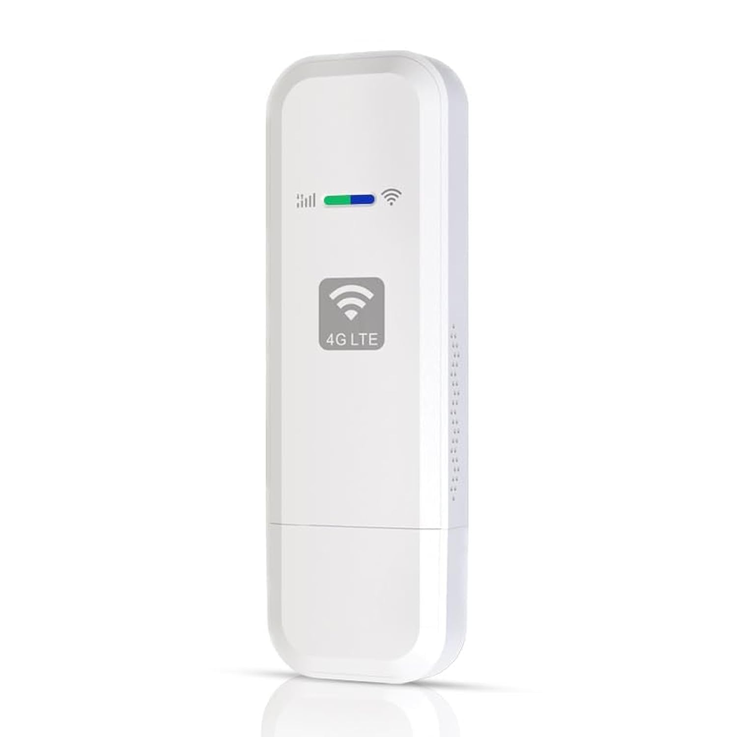 مودم دانگل وای فای ازونی، اتصال با مودم وای فای USB 4G LTE - اینترنت هات‌اسپات برای رایانه‌های رومیزی، لپتاپ‌ها و کامپیوترها. روتر بی‌سیم مینی وای فای خودرو با شیار کارت SIM برای اتصال در حرکت