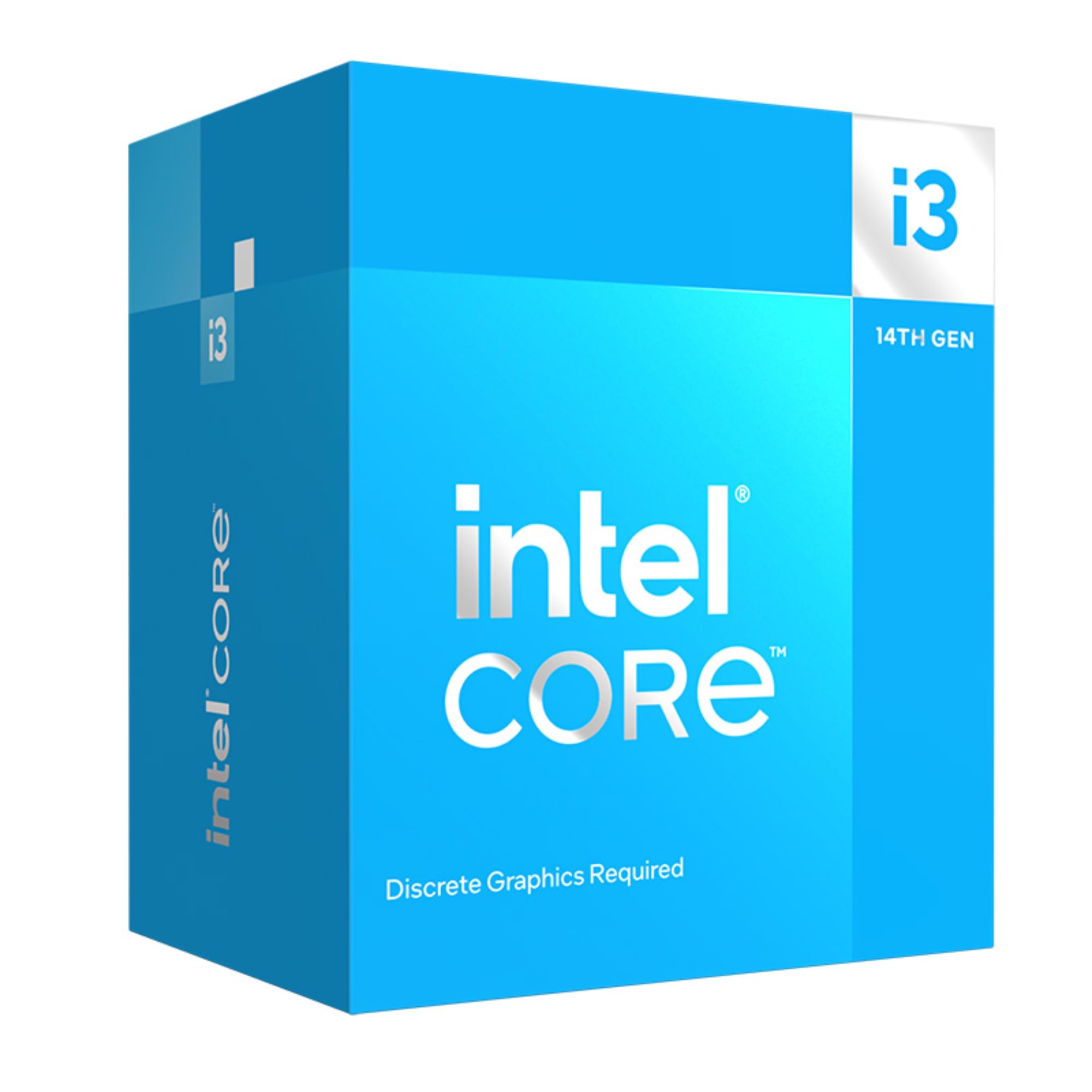 پردازنده رایانه Intel Core i3-14100F با 4 هسته (هسته‌های P) تا ۴.۷ گیگاهرتز