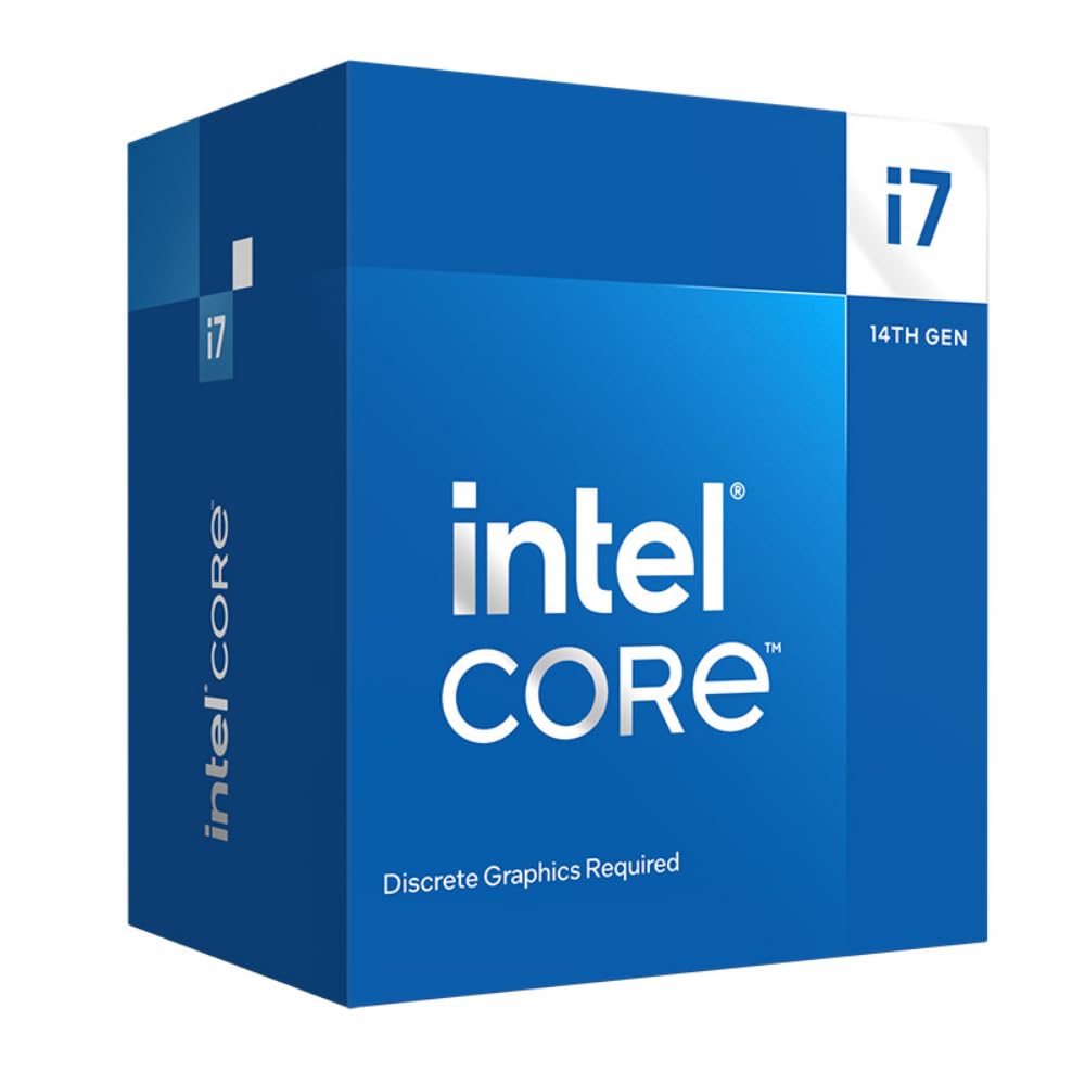 پردازنده میزکار Intel Core i7-14700F با 20 هسته (8 هسته P + 12 هسته E) تا 5.4 گیگاهرتز