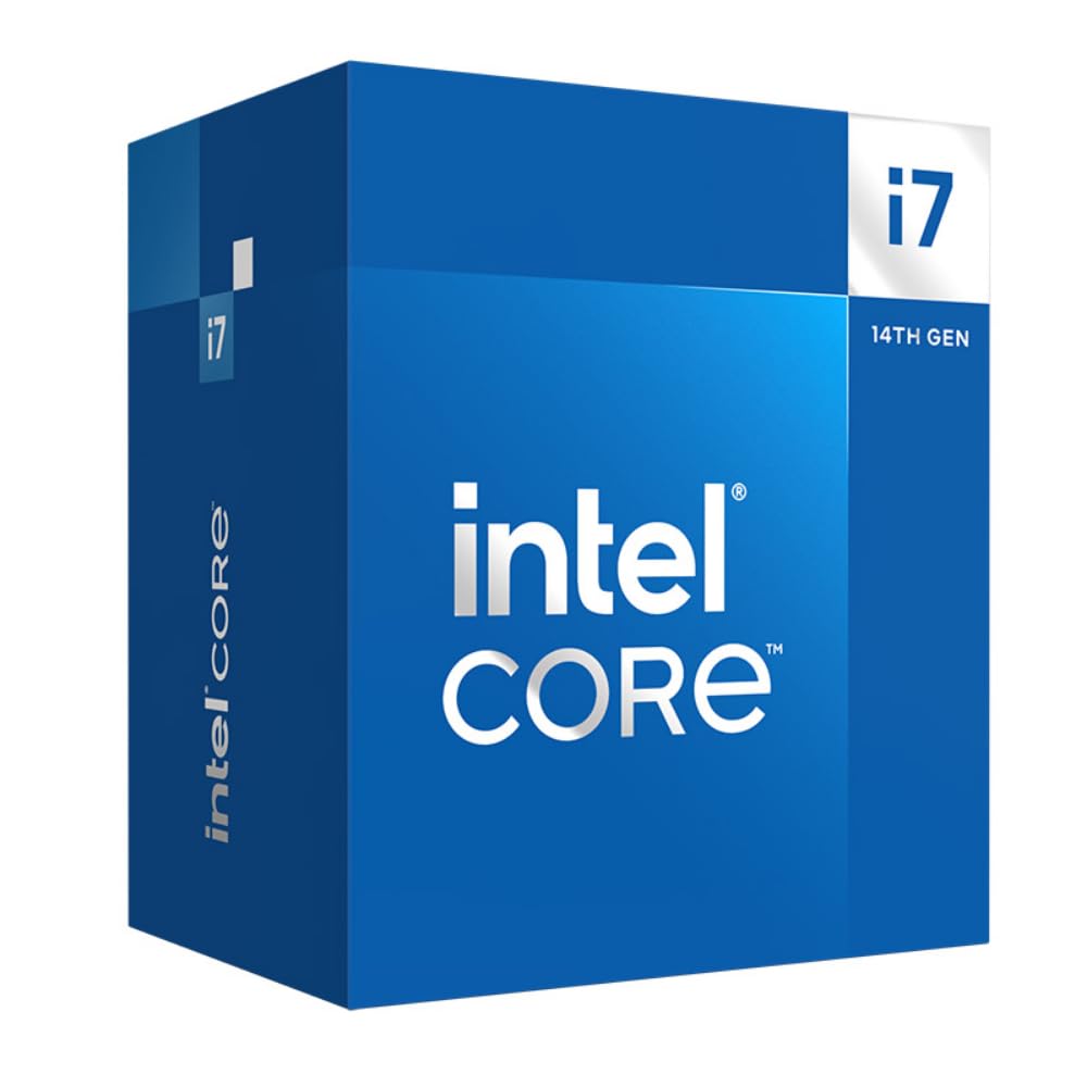 پردازنده رایانه دسکتاپ Intel Core i7-14700 با 20 هسته (8 هسته P + 12 هسته E) تا 5.4 گیگاهرتز