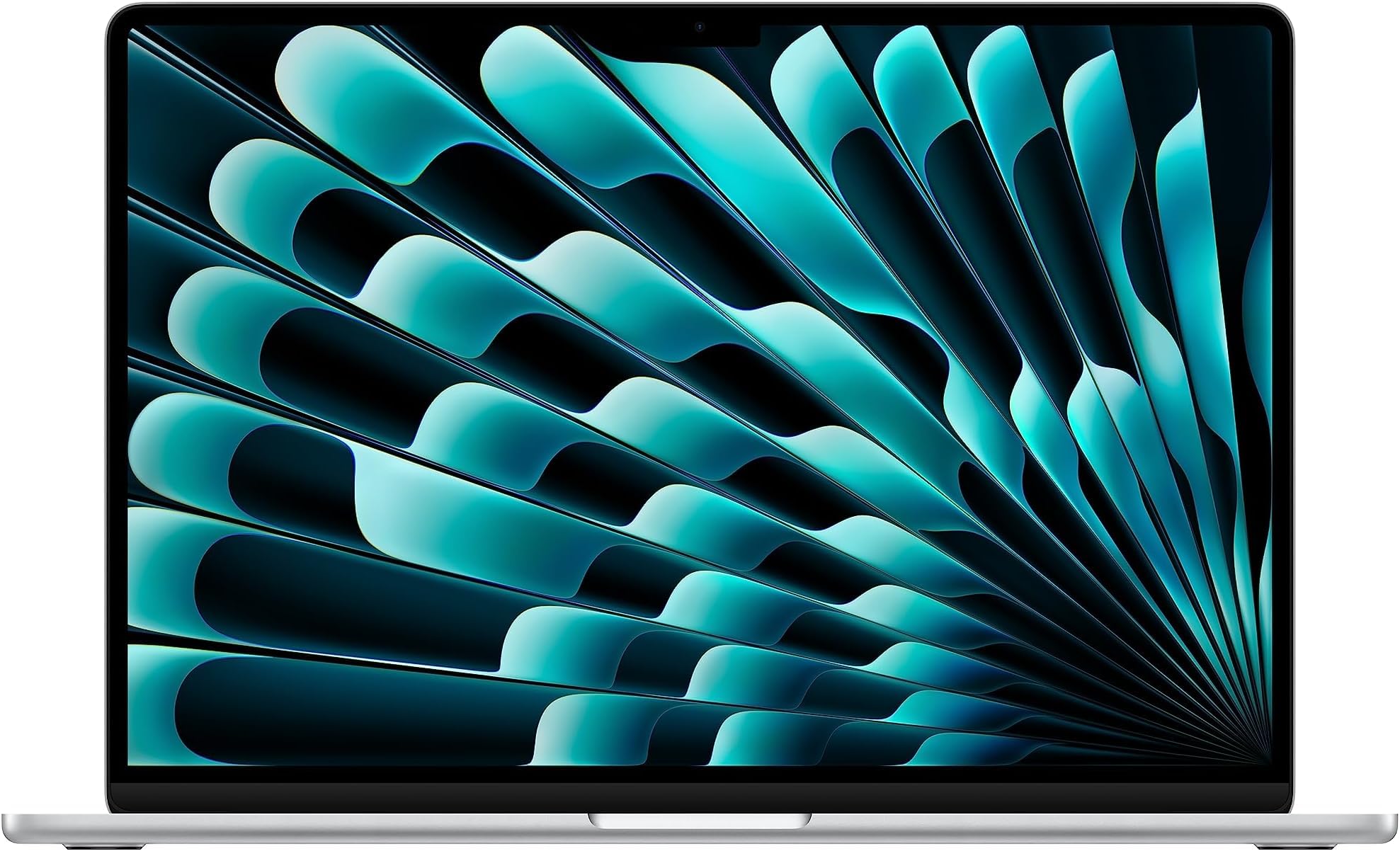 سیب (بازسازی شده) لپ‌تاپ MacBook Air سال 2023 با چیپ M2: صفحه نمایش Liquid Retina 15.3 اینچ، 8GB RAM، ذخیره‌سازی 256GB SSD، Touch ID. سازگار با iPhone/iPad؛ رنگ نقره‌ای؛ دارای حروف عربی/انگلیسی 256GB نقره‌ای حروف عربی/انگلیسی