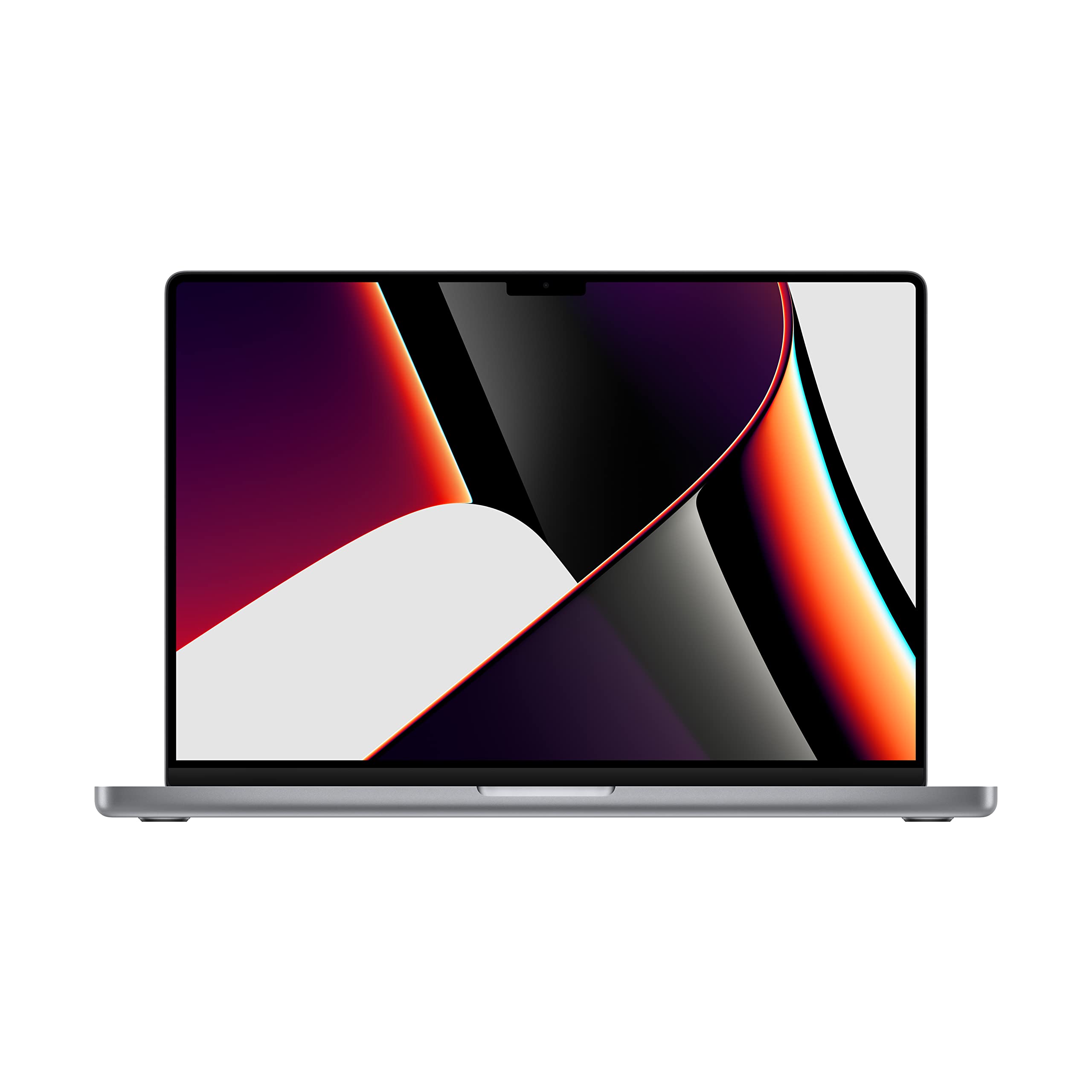 اپل مک‌بوک پرو 2021 (16 اینچ، چیپ اپل M1 Pro با پردازنده ۱۰ هسته‌ای و GPU ۱۶ هسته‌ای، ۱۶GB RAM، 512GB SSD) - سیاه فضایی؛ انگلیسی (تجدیدنظر شده) اپل M1 Pro 512GB انگلیسی سیاه فضایی
