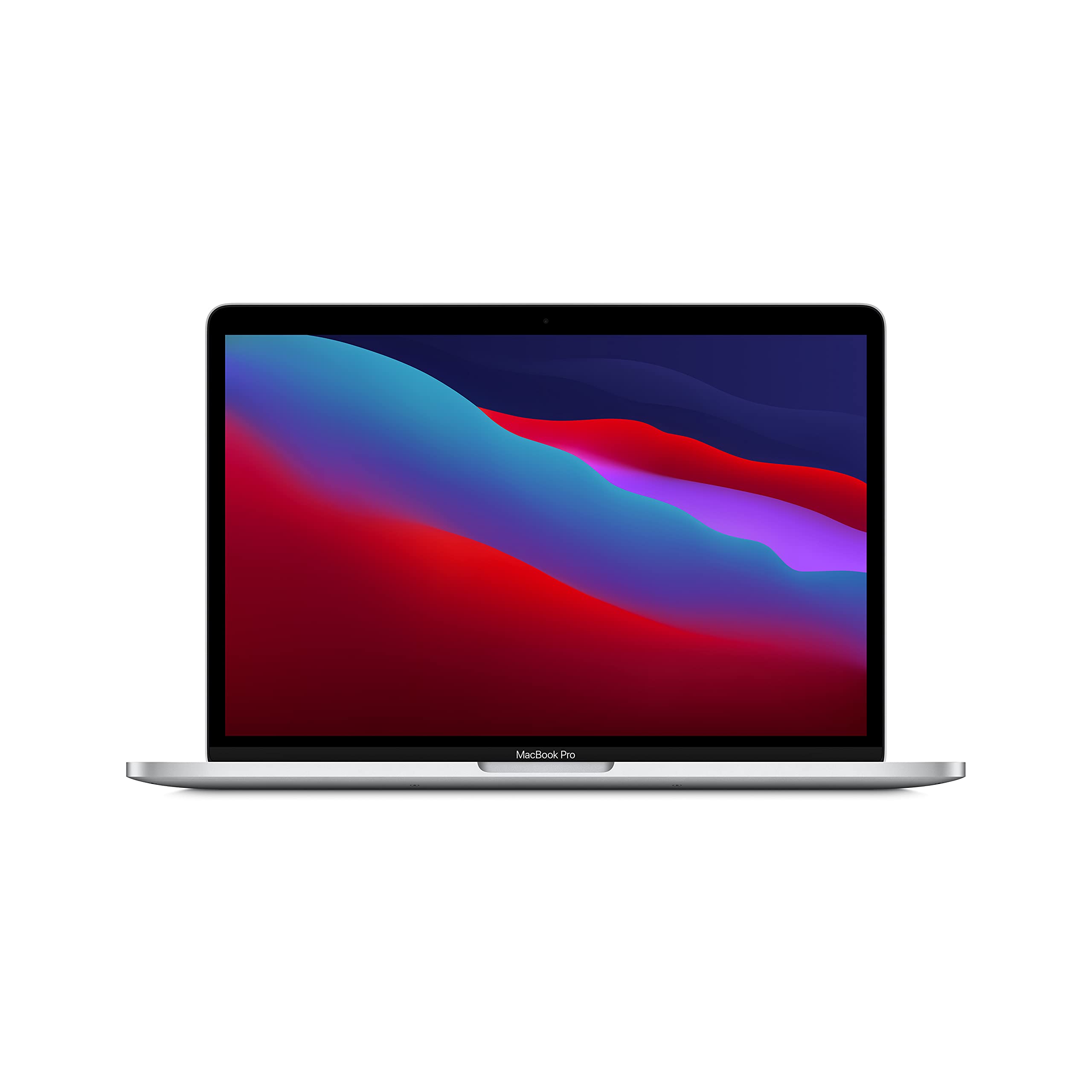 اپل مک‌بوک پرو 2020 (13 اینچ، چیپ اپل M1 با 8 هسته CPU و 8 هسته GPU، 8 گیگابایت رم، 256 گیگابایت حافظه داخلی از نو - نقره ای؛ عربی/انگلیسی (تجدیدنظر شده)