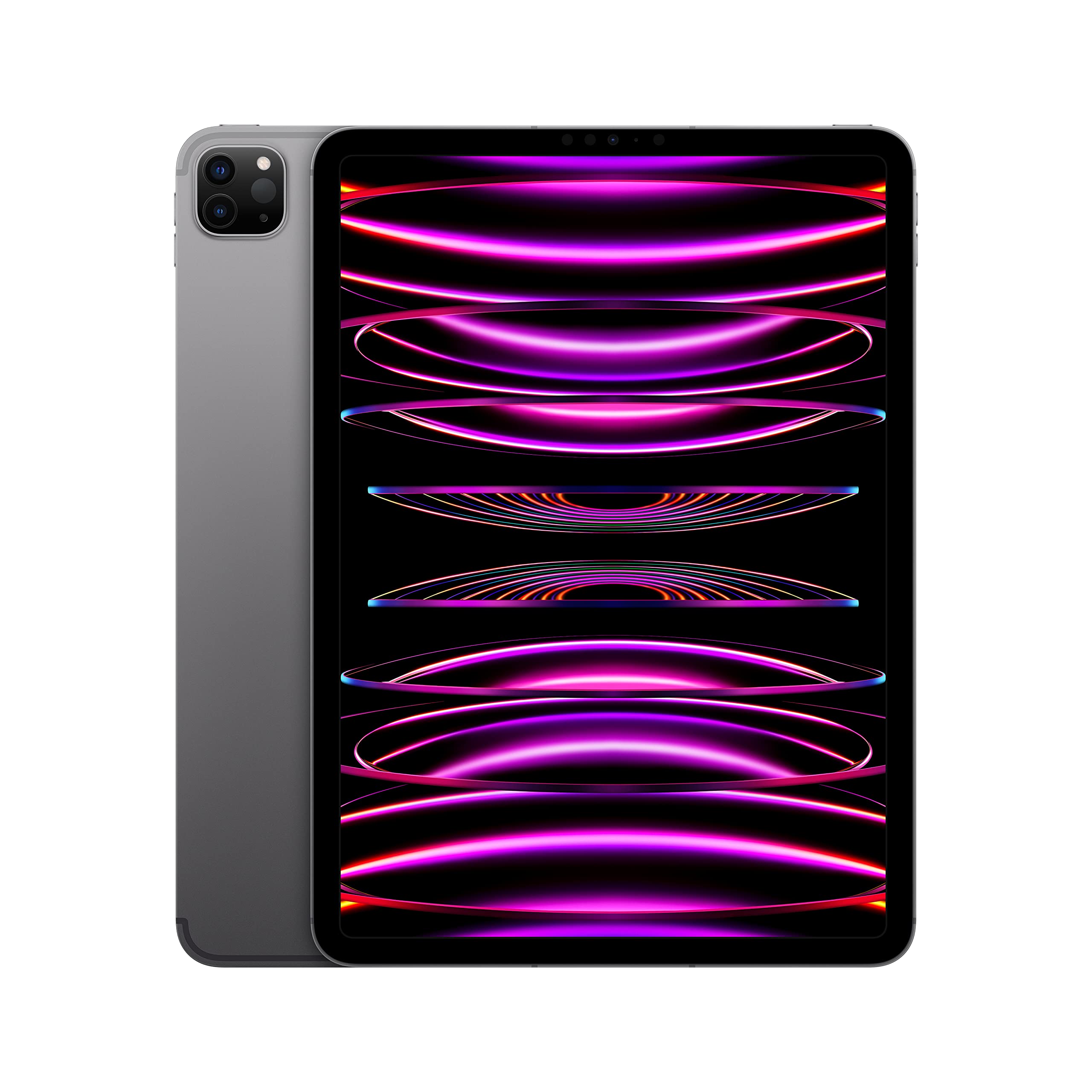 آیپد پرو 11 اینچ اپل 2022 (Wi-Fi + Cellular، 256GB) - رنگ مشکی طلایی (نسل چهارم) (بازسازی شده) Wi-Fi + Cellular 256GB رنگ مشکی طلایی