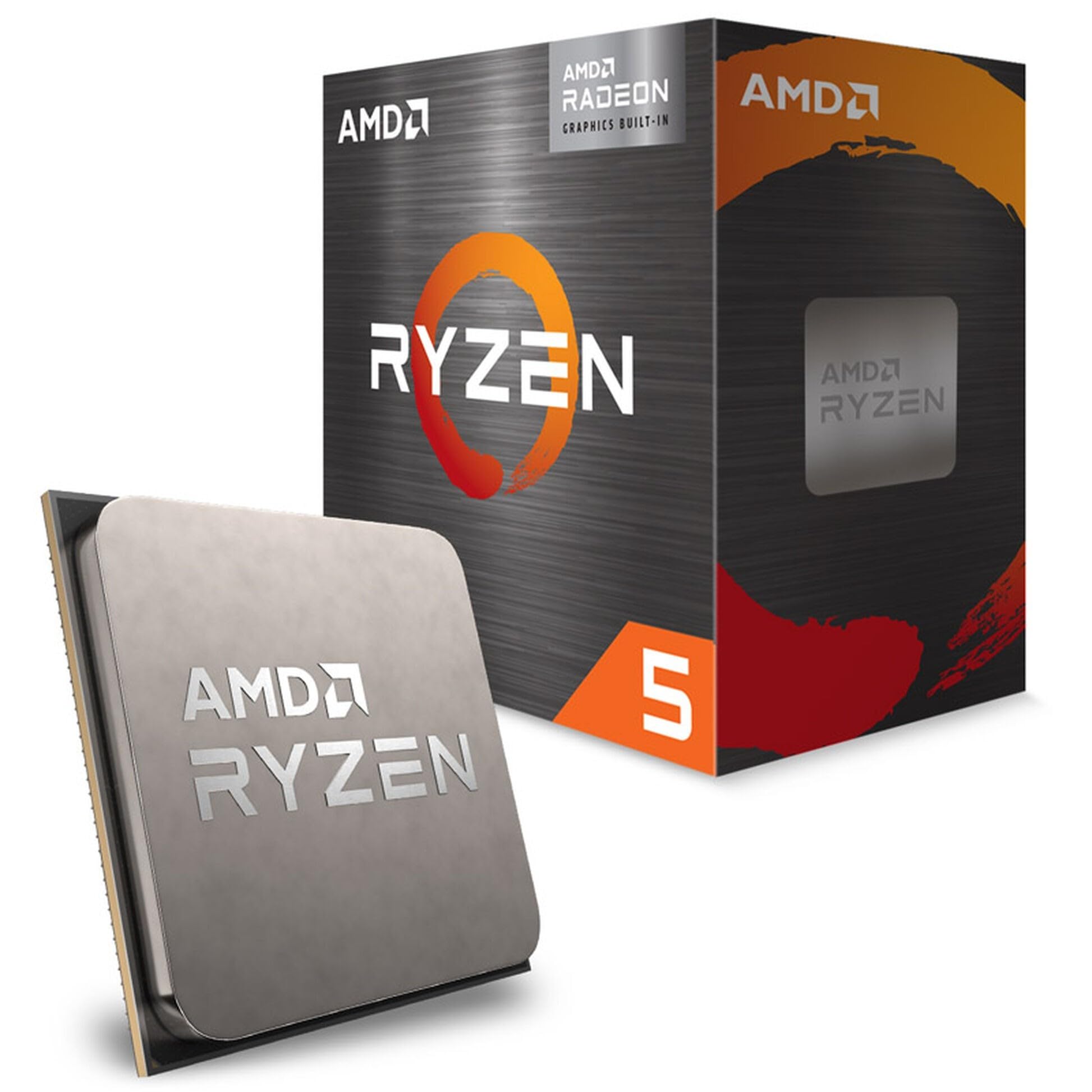 پردازنده رایانه Ryzen 5 5500GT ای‌ام‌دی با سوکت AM4، 6 هسته و فرکانس 3.6 گیگاهرتز و حافظه کش L3 16 مگابایت