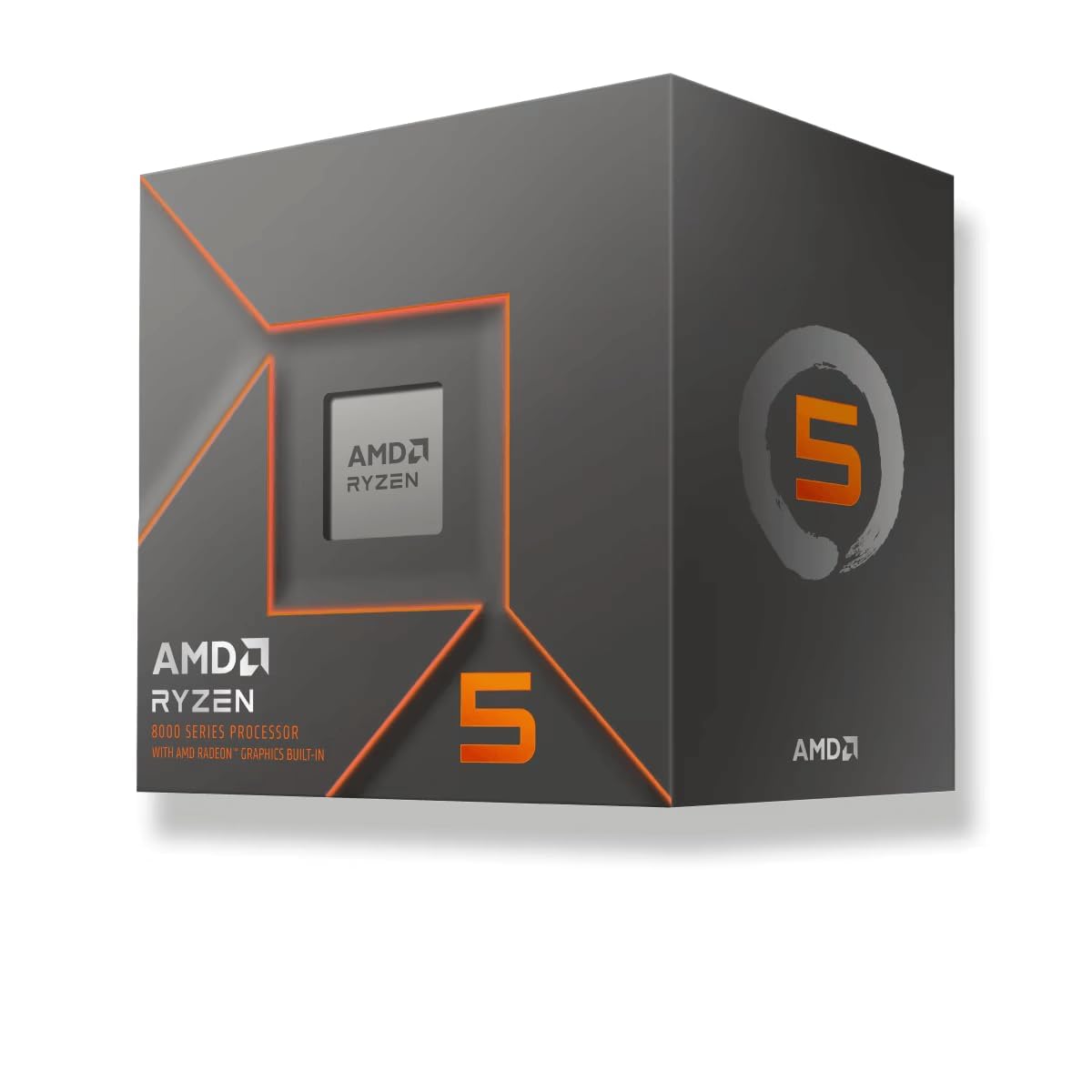 پردازنده رایزن 5 8500G دسکتاپ: سری رایزن 8000، 5 گیگاهرتز، AM5، AMD Radeon 740M، 2800 مگاهرتز، حافظه هوشمند AMD SmartAccess، 6 هسته - CPU