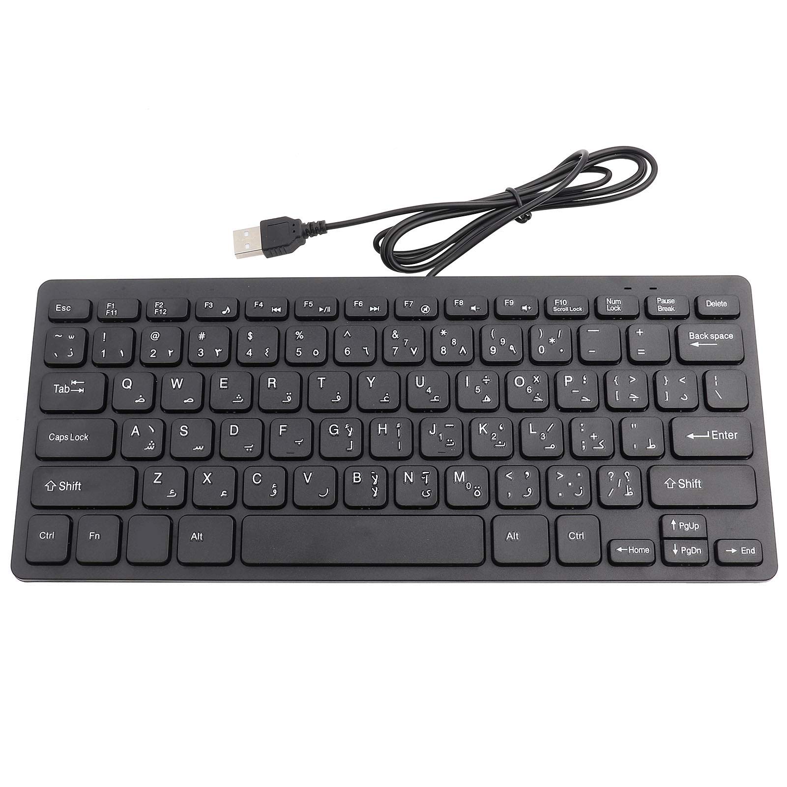 صفحه کلید قابل حمل Jiawu، صفحه کلید سیمی، رابط USB برای کامپیوتر رومیزی