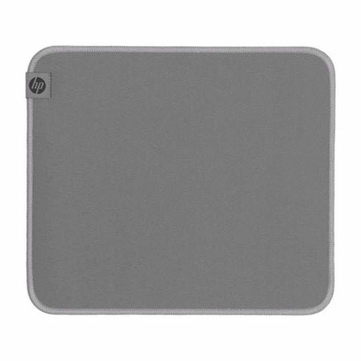موس پد قابل شستشوی HP 100 (پایه ضد لغزش، دوخت ضد ساییدگی، مقاوم در برابر پراکندگی، دلقک بی‌صدا)، خاکستری