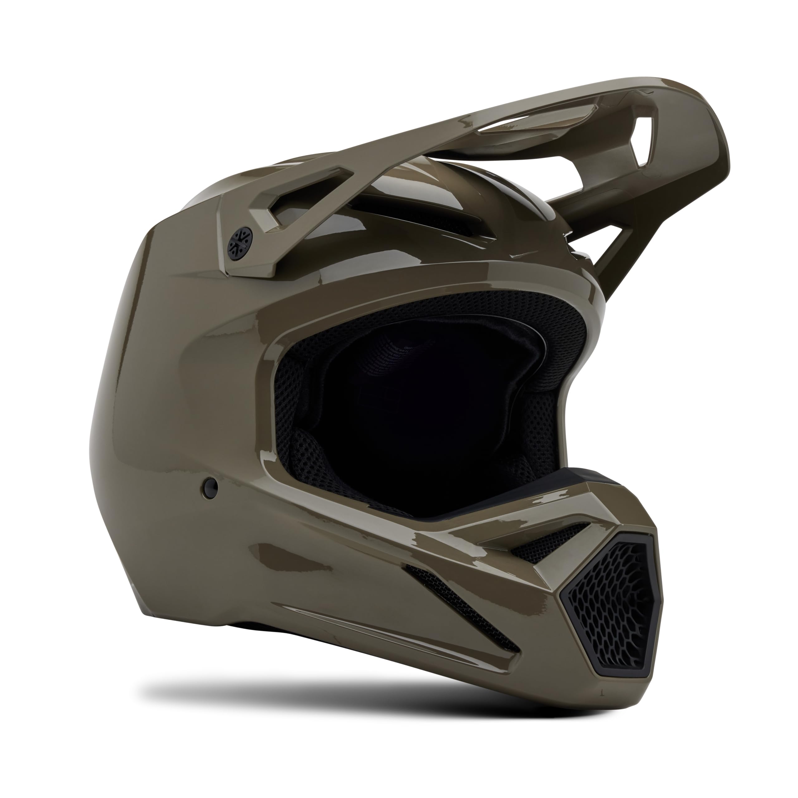 Fox Racing Unisex V1 Motocross Dirt Bike Helmet Ash XXL