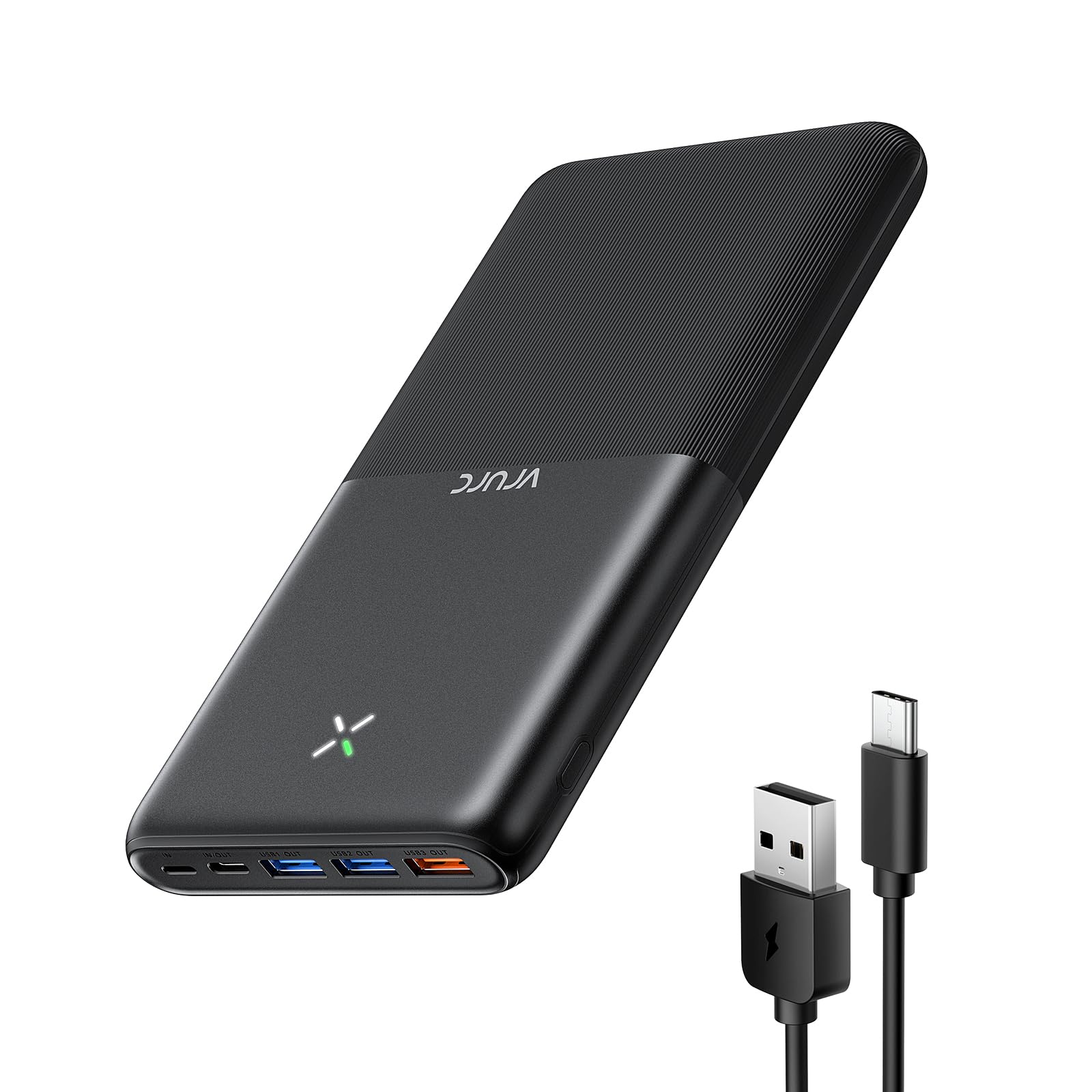 پاور بانک VRURC با ظرفیت ۳۰۰۰۰mAh، شارژ سریع ۲۰ وات PD ۱۸ وات QC ۳٫۰ USB C شارژر قابل حمل با ۴ خروجی و ۳ ورودی سازگار با آیفون، آیپد، سامسونگ، هواوی، تلفن‌های هوشمند و تبلت‌ها و ...

RenamingJSONKey:(
    "VRURC Power bank 30000mAh,20W Fast Charge PD 18W QC 3.0 USB C Portable Charger Battery Pack With 4 Outputs & 3 Inputs Compatible with iPhone iPad Samsung Huawei Phones Tablet and More black"
)