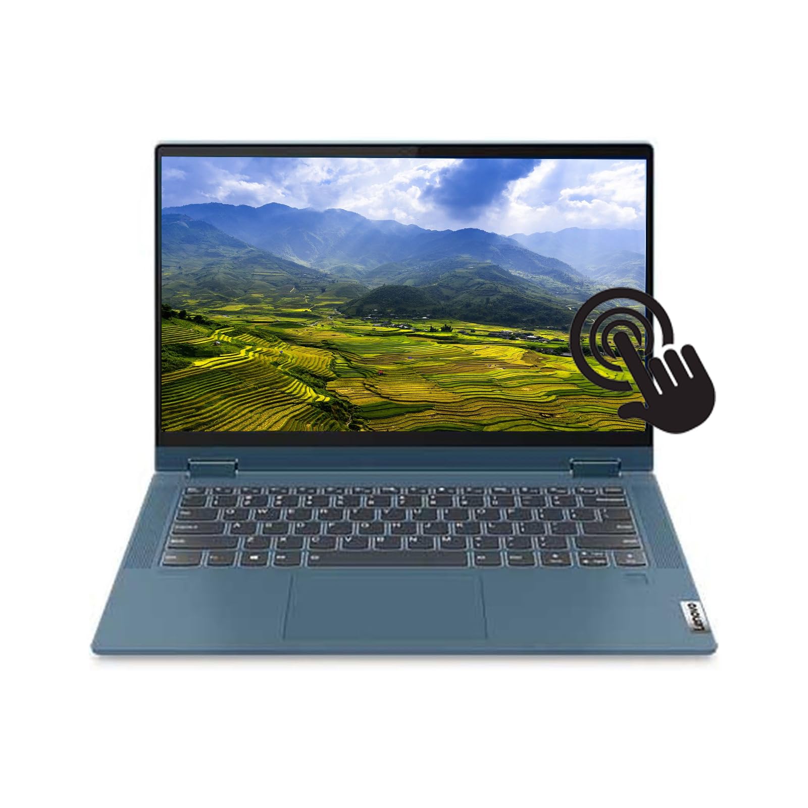 لنوو (تجدید نظر شده) آیدیاپد فلکس 5 13.3 اینچ 2 در 1 کروم‌بوک - Intel Core i3، 128 گیگابایت حافظه جامد، آبی 4 گیگابایت | 256 گیگابایت حافظه جامد آبی ابی‌سینه