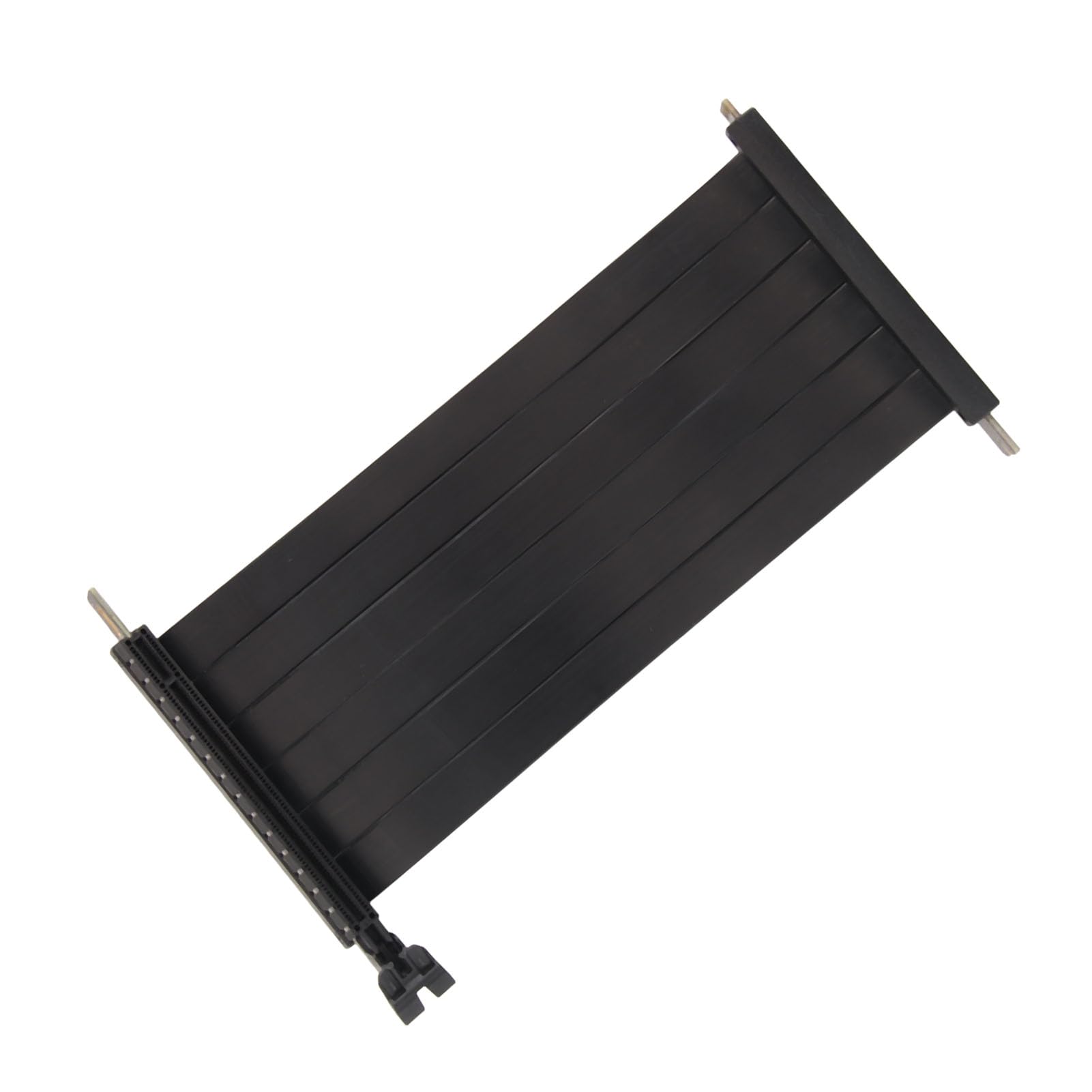 کابل تمدید PCIe X16 3.0 200 میلیمتر ، کابل تمدید PCIE 3.0 X16 Riser ، کابل طویل PCIe Riser 180 درجه با سرعت بالا ، کابل تمدید انعطاف پذیر دوگانه با اتصالگر معکوس گرافیکی GPU (20 سانتی متر)
