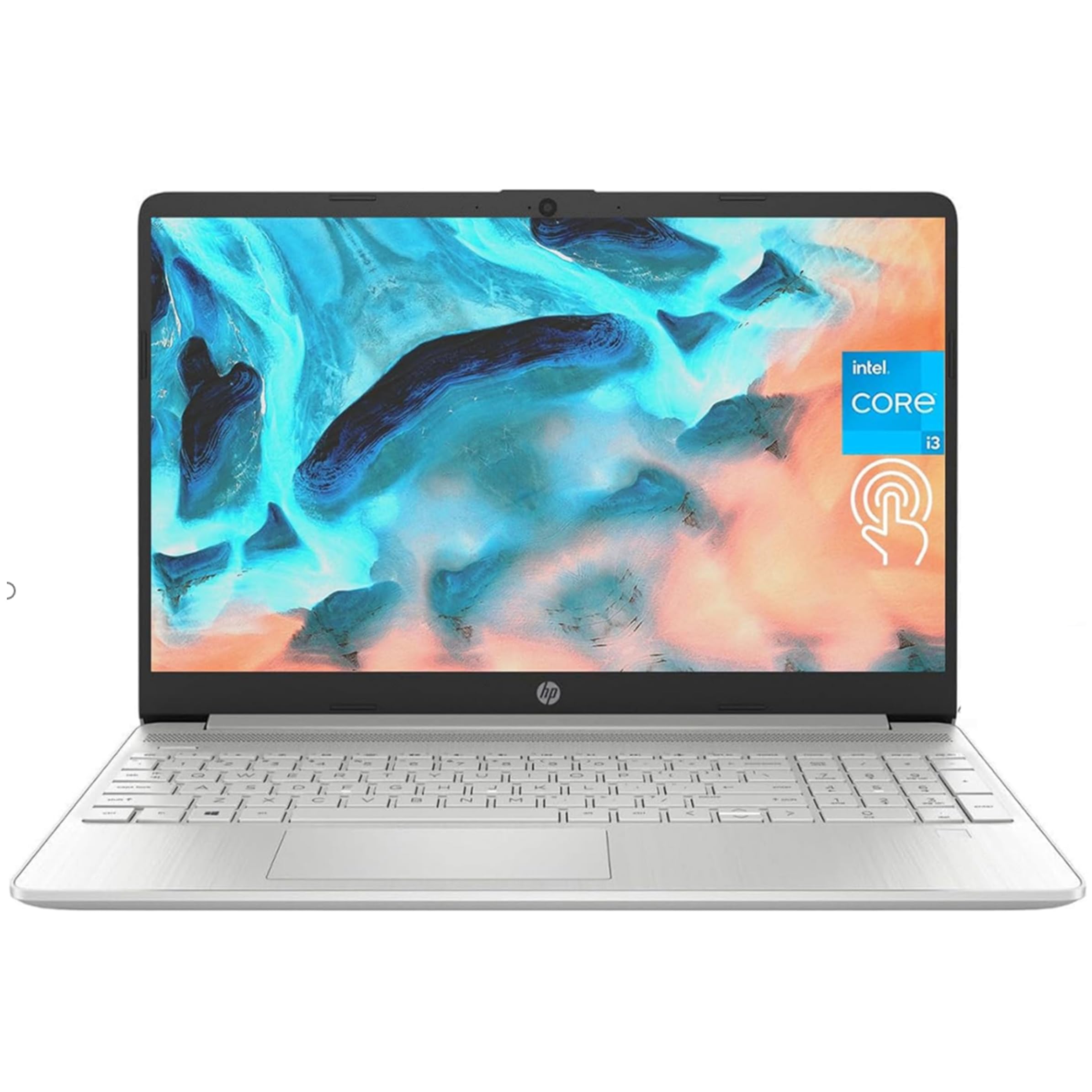 لپ تاپ تجاری جدید HP 2024، صفحه نمایش لمسی 15.6 اینچ HD، Intel 6-Core i3-1215U، 16GB RAM، 1TB SSD، گرافیک Intel UHD، Wi-Fi، بلوتوث، صفحه کلید عددی، ویندوز ۱۱ هوم ۱۶GB RAM | 1TB SSD