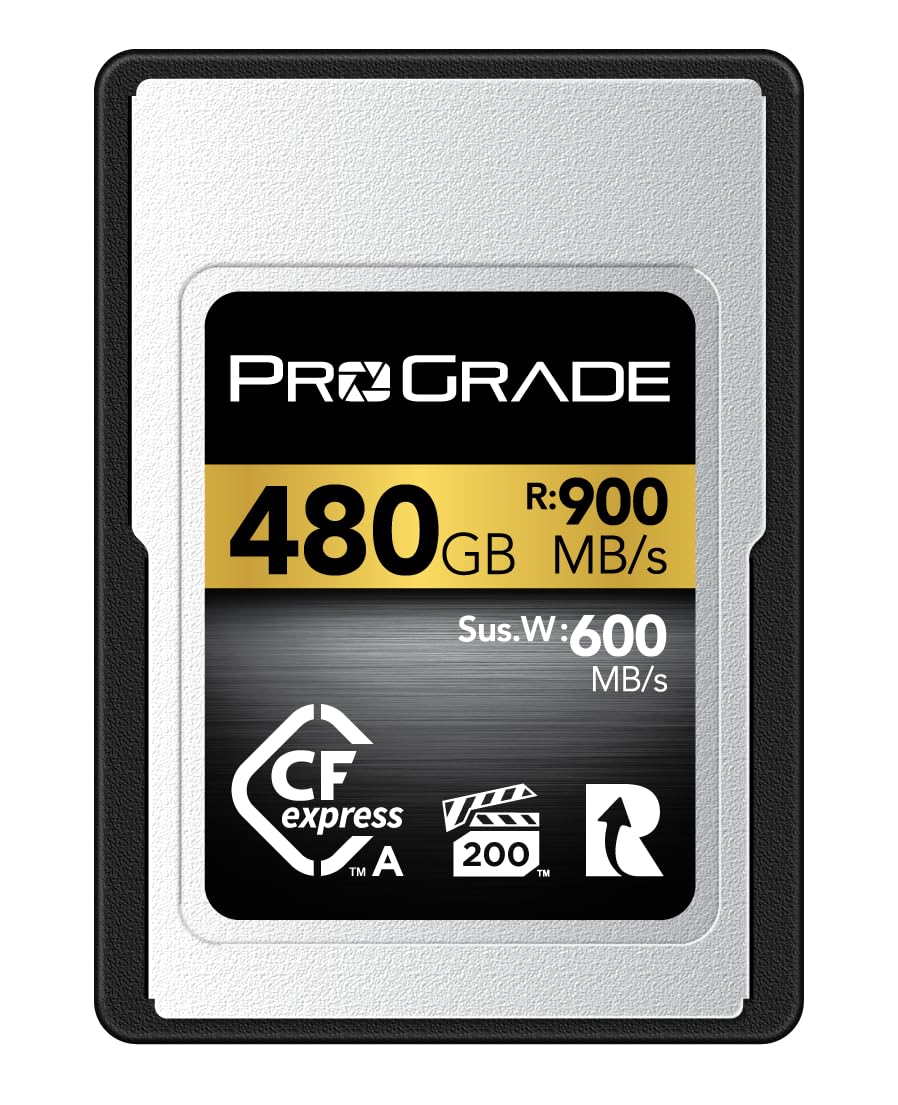 کارت حافظه ProGrade Digital CFexpress™ 2.0 نوع A (480GB) طلایی