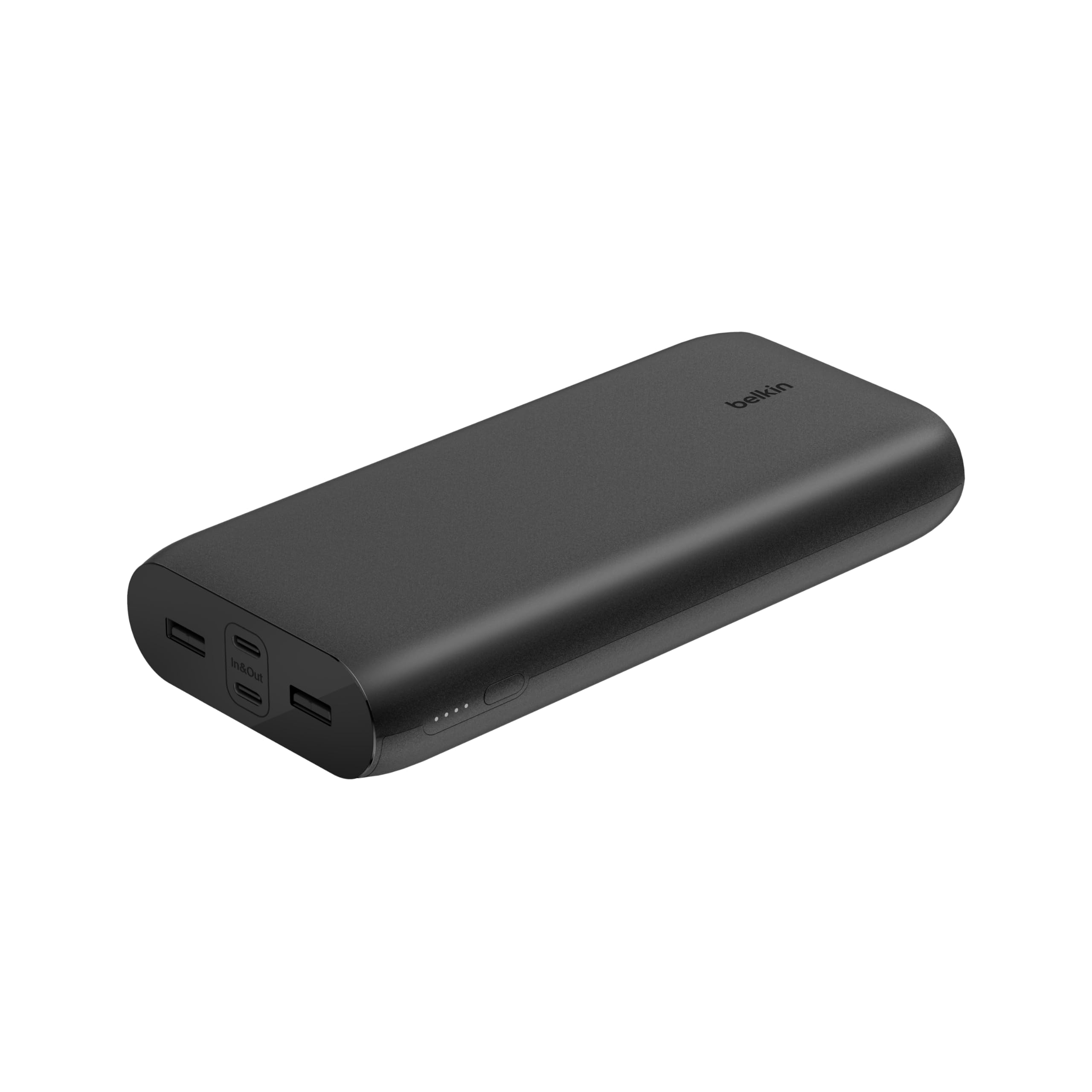 باتری پک شارژر پرتابل Belkin Fast Charge 4-Port Power Bank 26K با پورت‌های -C و -A، شارژ سریع توان تحویلی -C، شارژر قابل حمل برای آیفون 16، 15، 14، 13، 12، آیپد پرو، گلکسی S24، S24 الترا، S24+