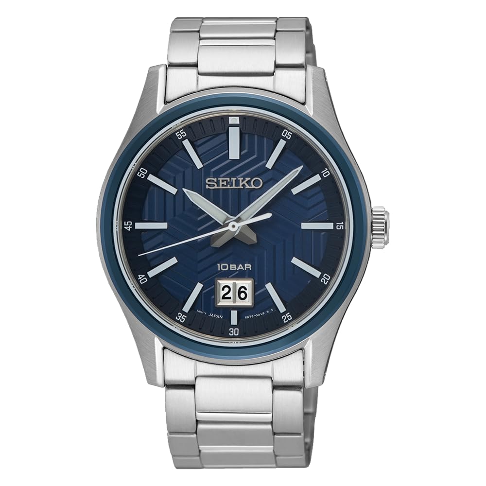 مچ‌بند فولادی ساعت کوآرتز آنالوگ مردانه SEIKO مدل SUR559P1