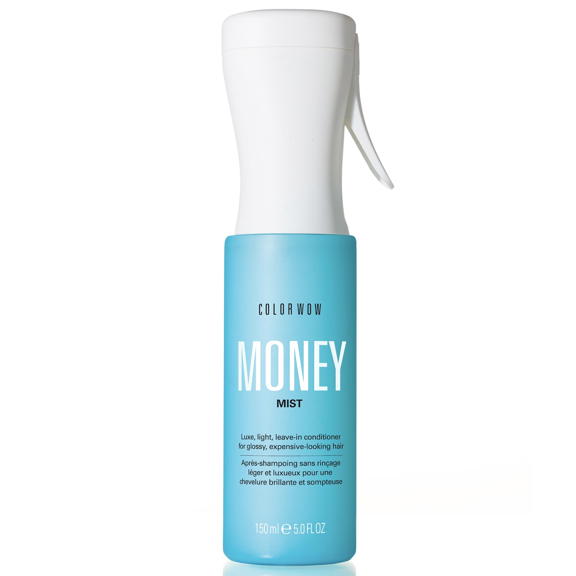 رنگ WOW MONEY MIST - ماسک مراقبتی لوکس برای موهای درخشان و گرانقیمت | مرطوب کننده، ضد پرز و آسان‌زدن مو برای بافت صاف و مخملی 5 اونس مایع (بسته ۱ عدد)