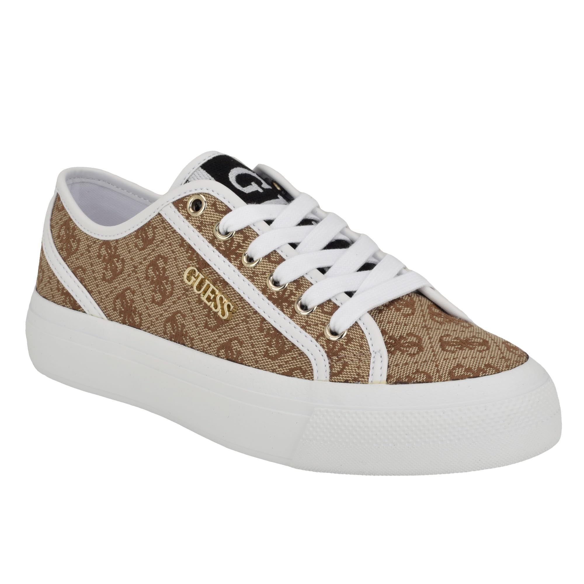 GUESS Jelexa womens Sneaker 38 EU Beige/Brown 210