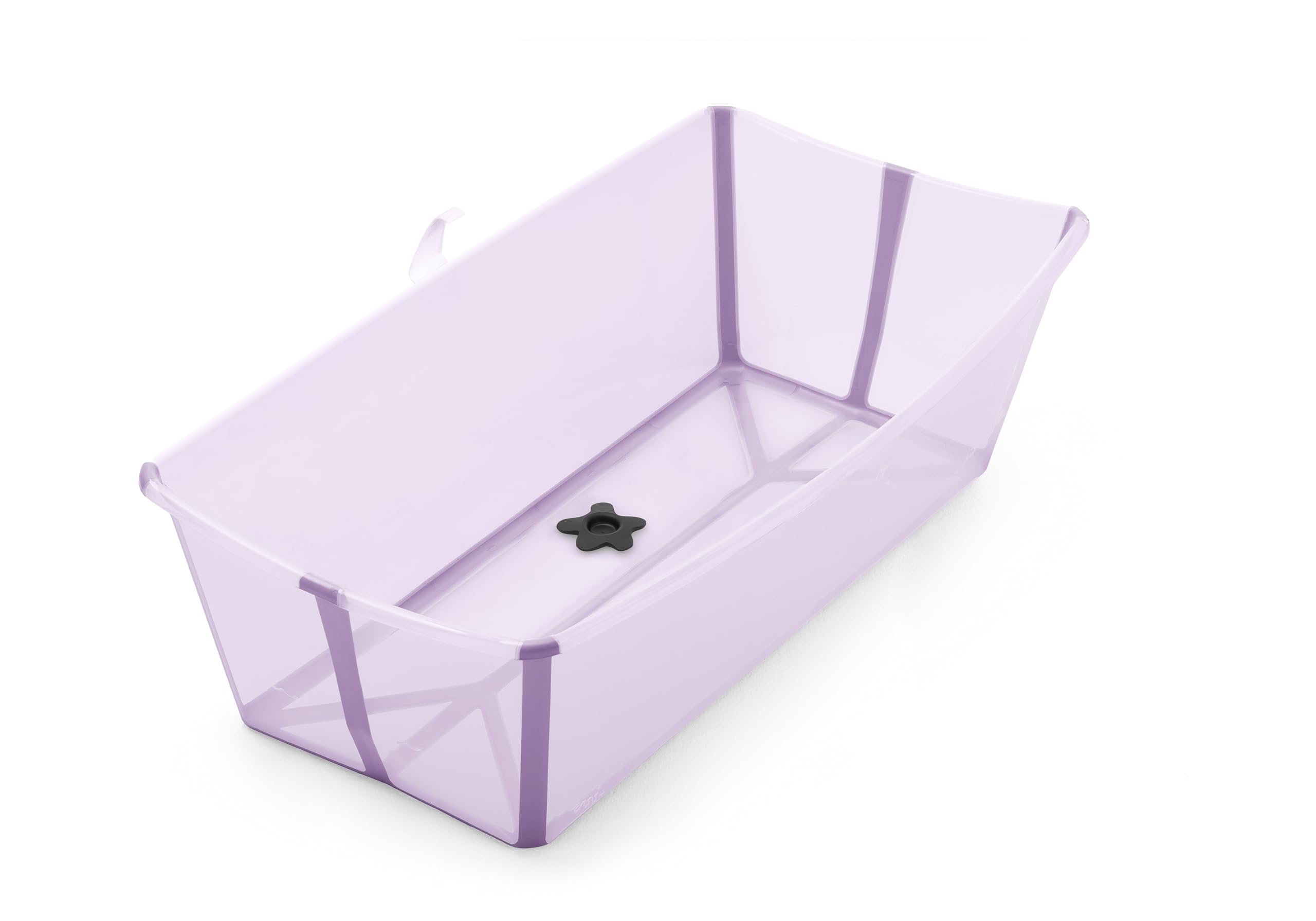 Stokke Flexi Bath X-Large - حمام انعطاف پذیر استوک - وزن سبک و آسان برای ذخیره سازی - راحت برای استفاده در خانه یا در سفر - بهترین برای سن 0-6 - بنفش