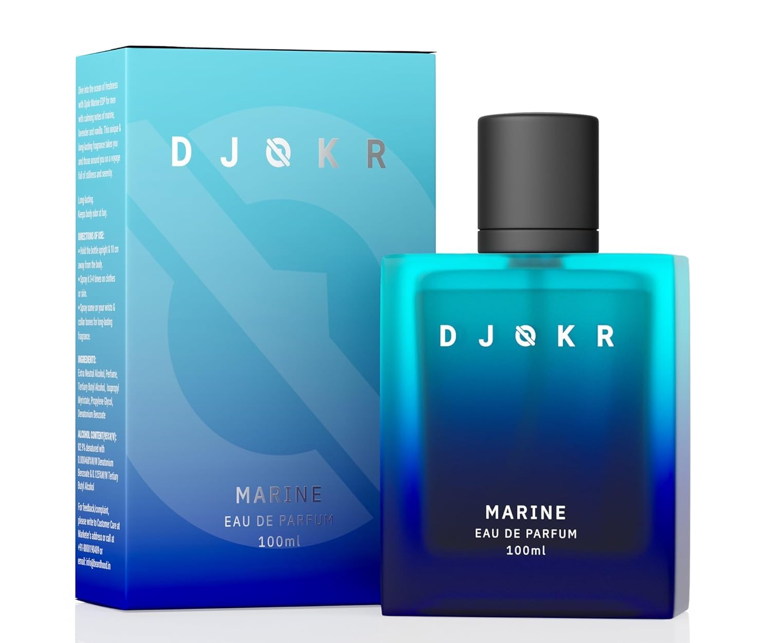 عطر دریاچه Djokr برای مردان 100 میلی لیتر | او دو پارفوم | اسپری عطر لوکس با ماندگاری طولانی