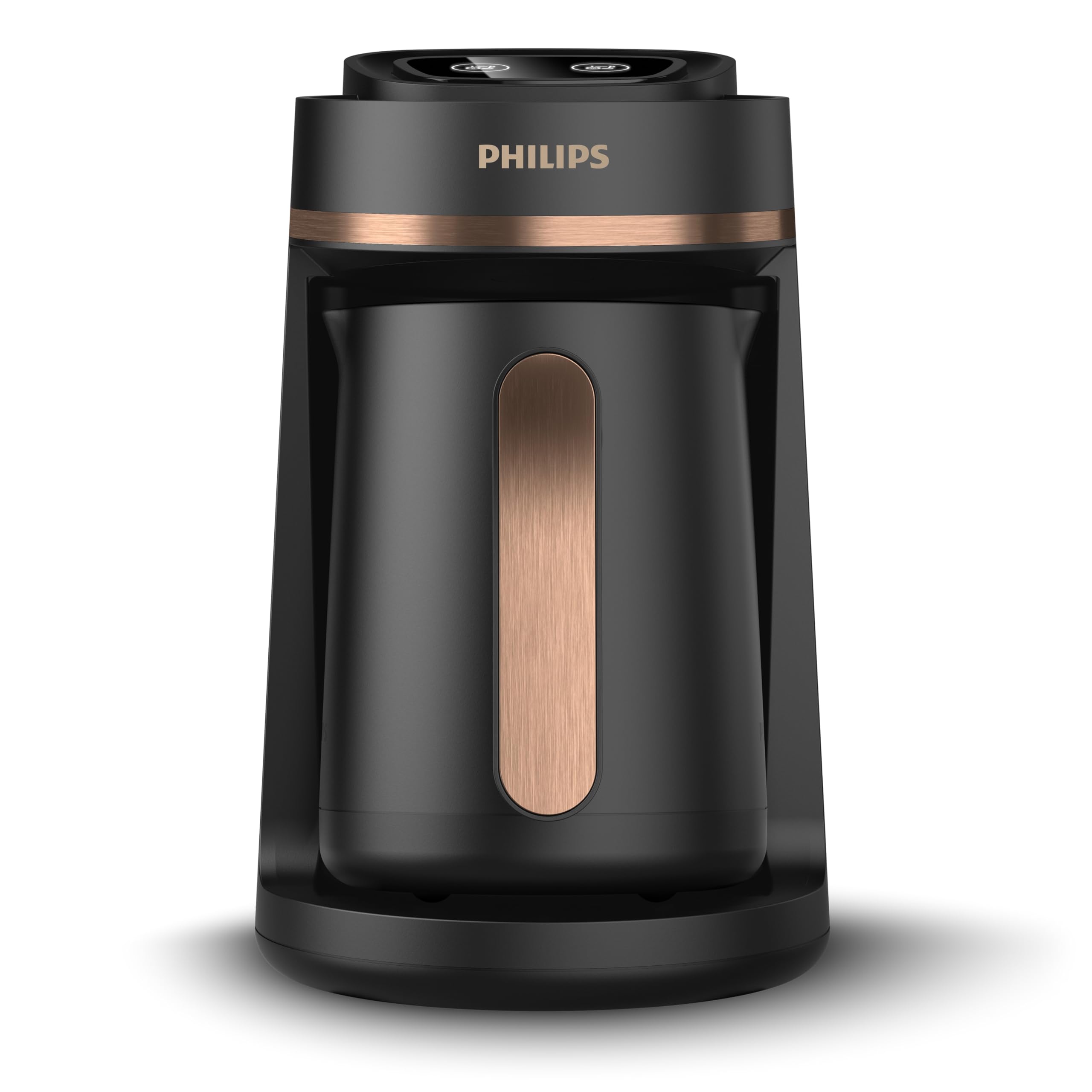 ماشین ترکیه‌ای ساخت Philips سری 5000 - 735 وات، ظرفیت 4 فنجان، خاموشی خودکار، تهیه کافه آهسته - HDA150/62