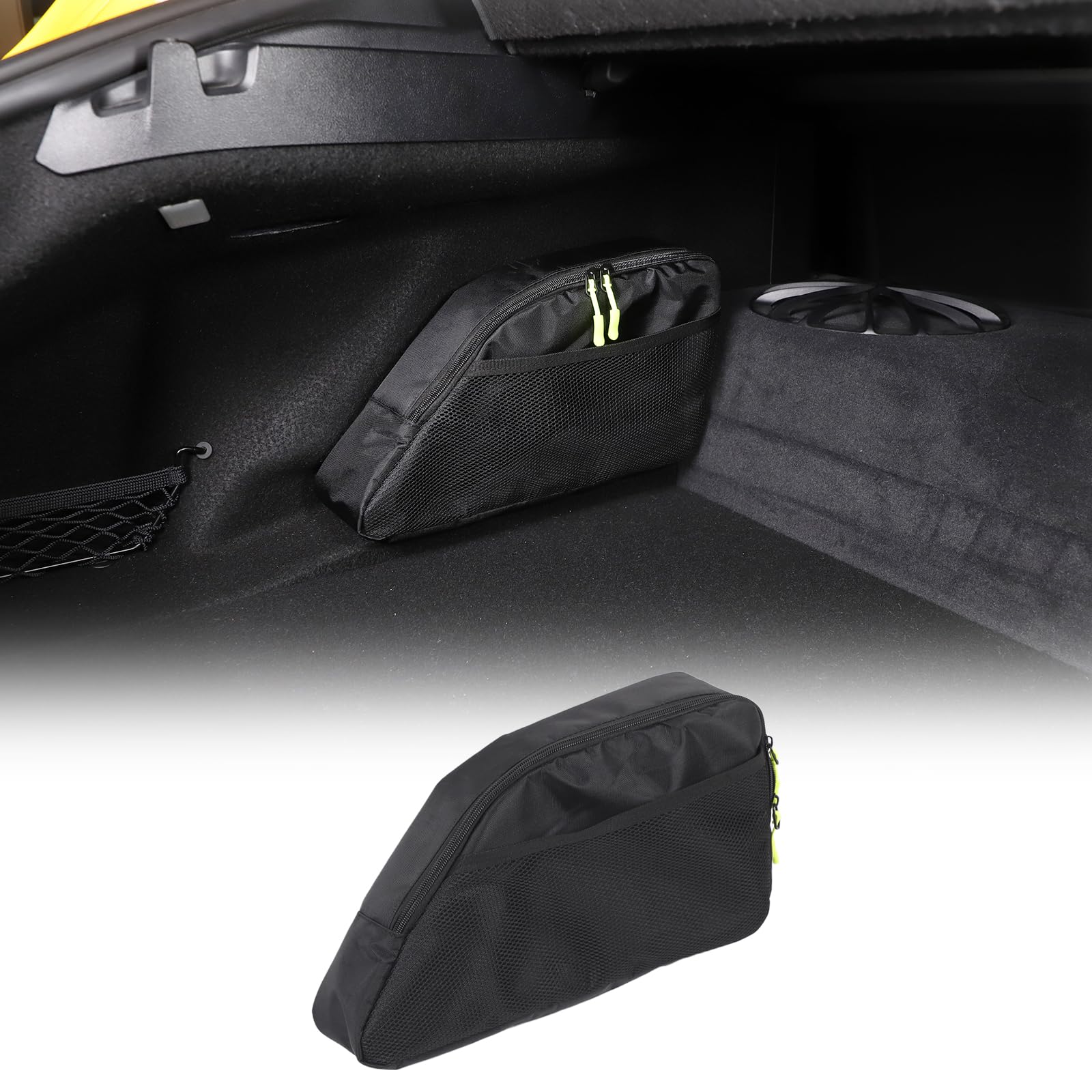 قابل استفاده برای Toyota Supra GR A90 A91 MK5 2019-2024، سازماندهی کیسه فضای ذخیره‌سازی عقب خودرو، جعبه سازماندهی فضای ذخیره‌سازی عقب خودرو مطابق با اتومبیل کمپانی تویوتا