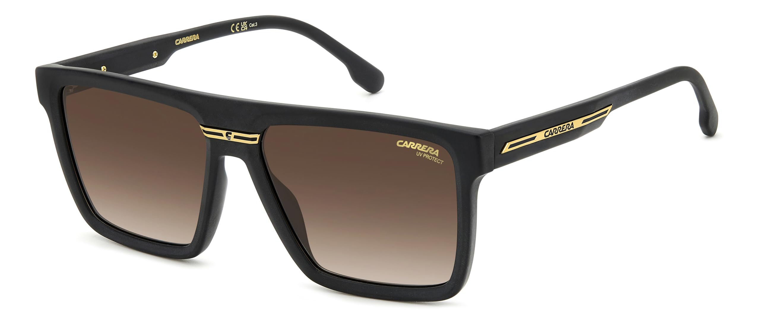 Carrera Men Victory C 03/S Sunglasses 58 Matte Black/Black Brown Green Antireflex