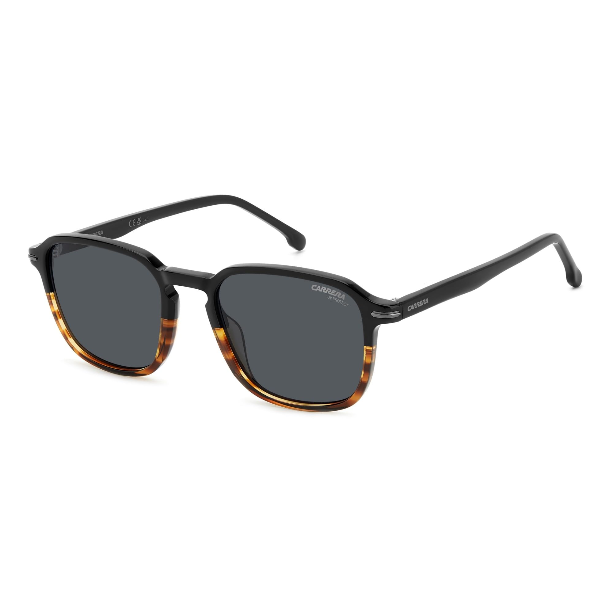 عینک آفتابی مردانه کاررا CARRERA 328/S با قطر ۵۳ میلیمتر رنگ مشکی هاوانا