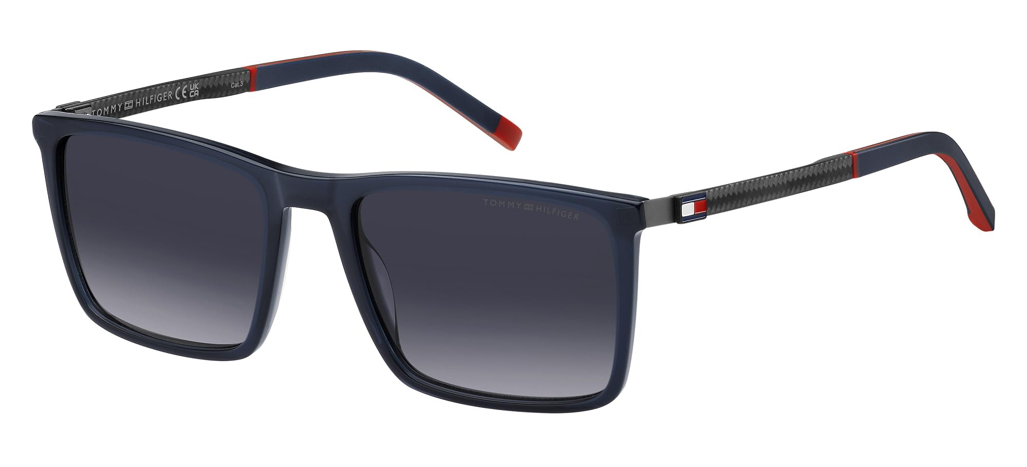 عینک آفتابی TOMMY HILFIGER مدل TH 2077/S رنگ آبی ، اندازه ۵۵/۱۹/۱۴۵ مردانه