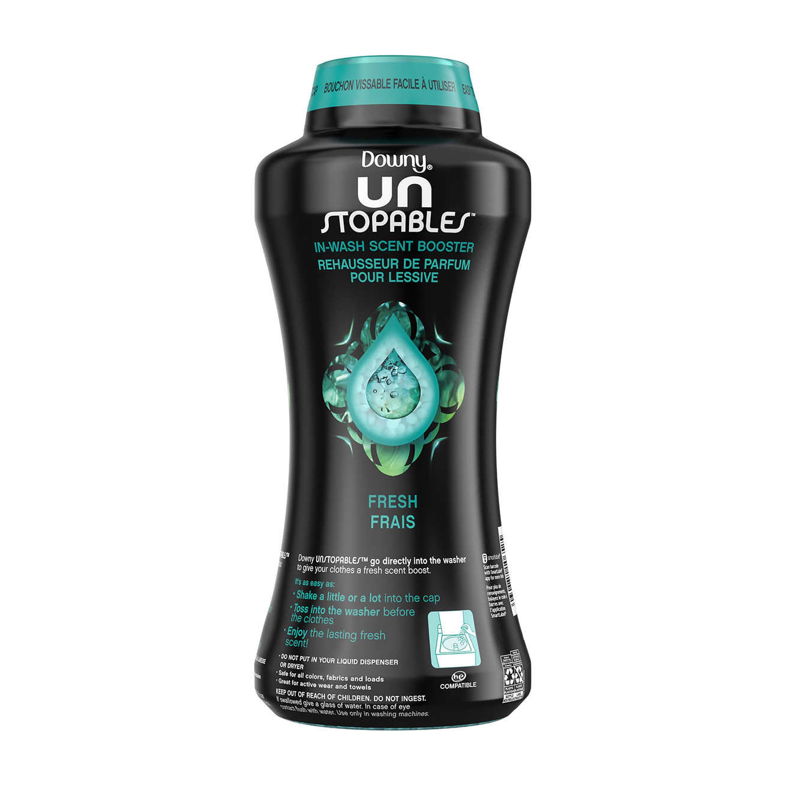 بادکنک های افزایش دهنده عطر Downy Unstopables Fresh In Wash، 963 گرم