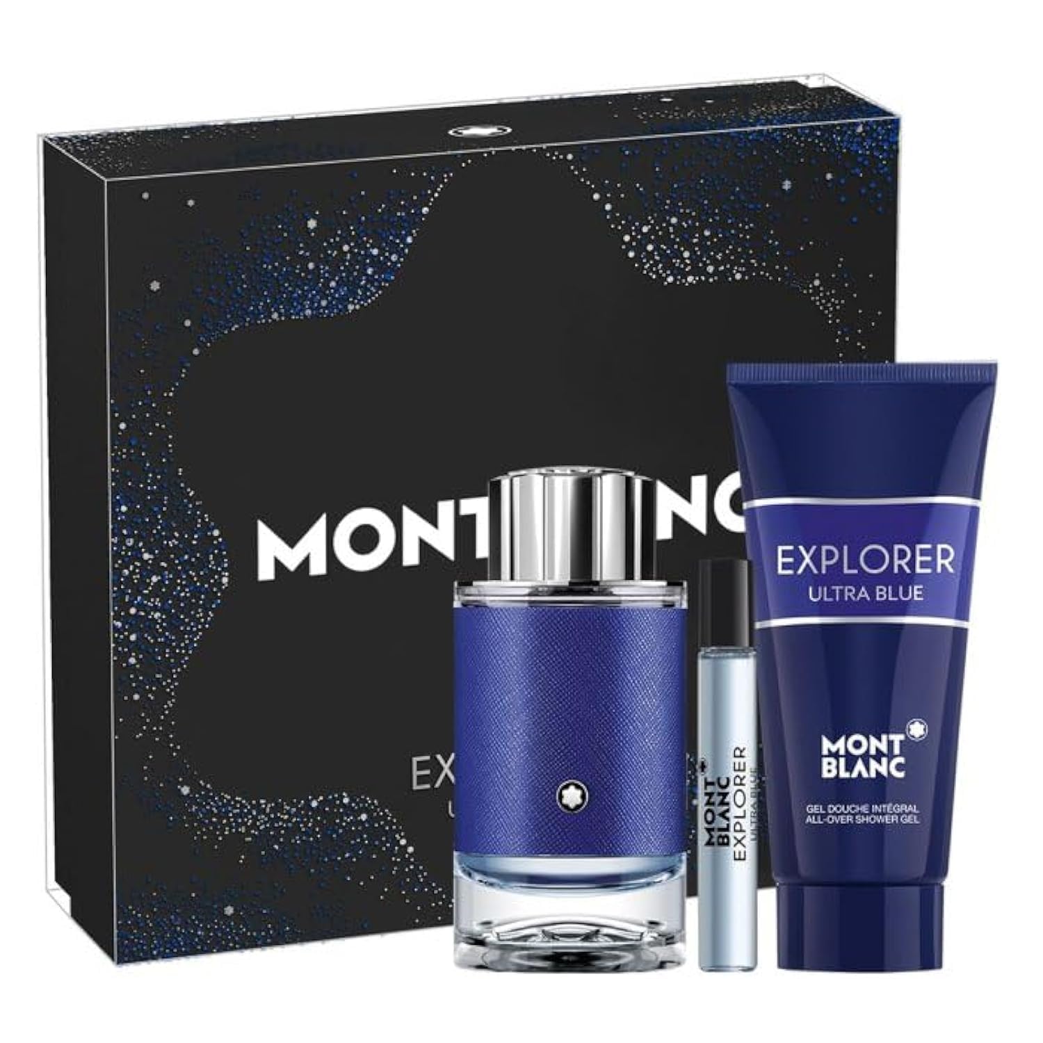 MONTBLANC Mont Blanc Explorer Ultra Blue (M) Set Edp 100Ml+ Edp 7.5Ml + Sg 100Ml (New Pack) Transparent/Combination

مونت بلانک اکسپلورر الترا بلو (مردانه) ست ادوپرفیوم 100 میلی‌لیتر + ادوپرفیوم 7.5 میلی‌لیتر + اسانس 100 میلی‌لیتر (بسته‌بندی جدید) شفاف/ترکیبی