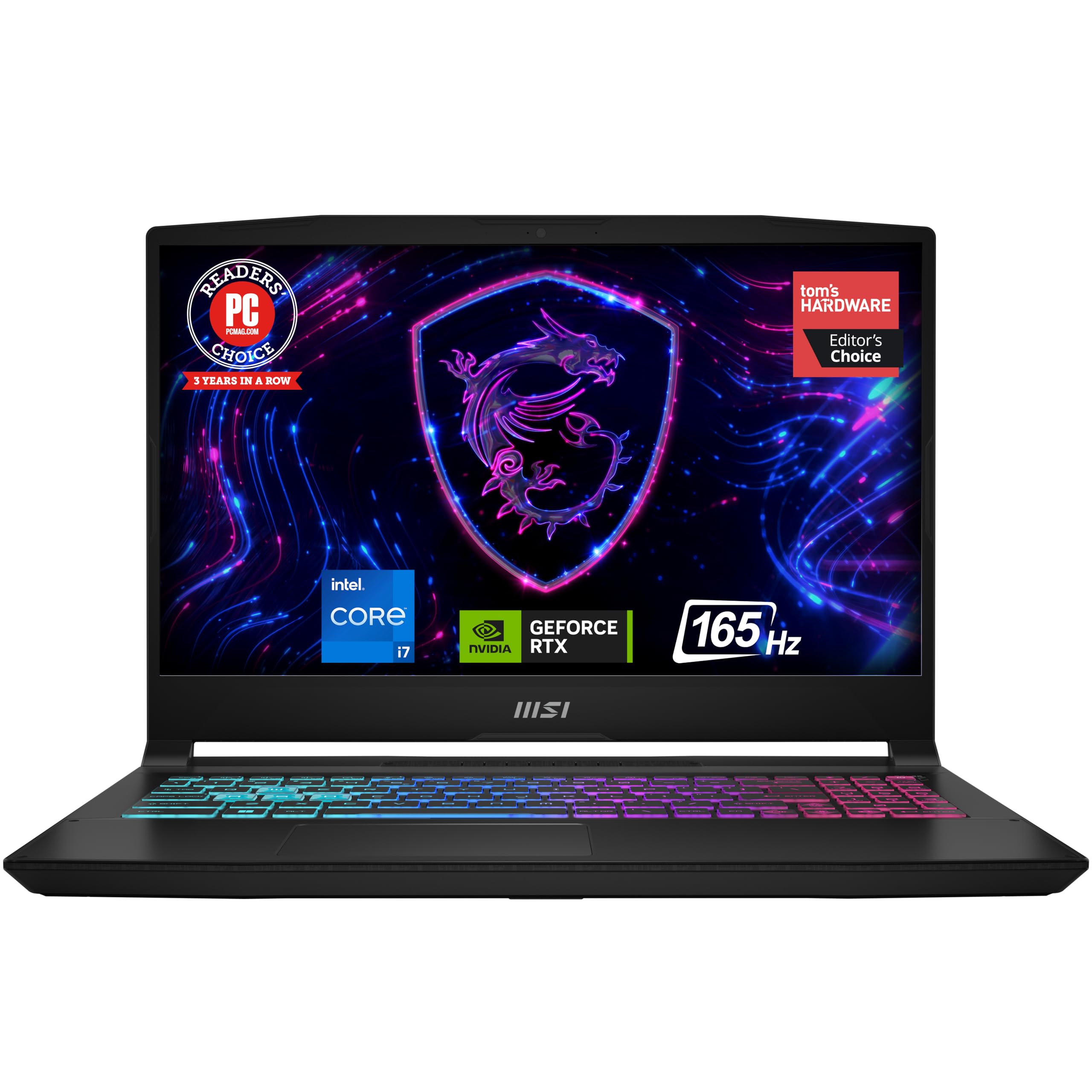 MSI Katana 15 15.6” 165Hz QHD لپ تاپ Gaming: اینتل کور i7-13620H، NVIDIA ژیفورس RTX 4070، 16GB DDR5، 1TB NVMe SSD، Cooler Boost 5، ویندوز 11: مشکی B13VGK-2000US