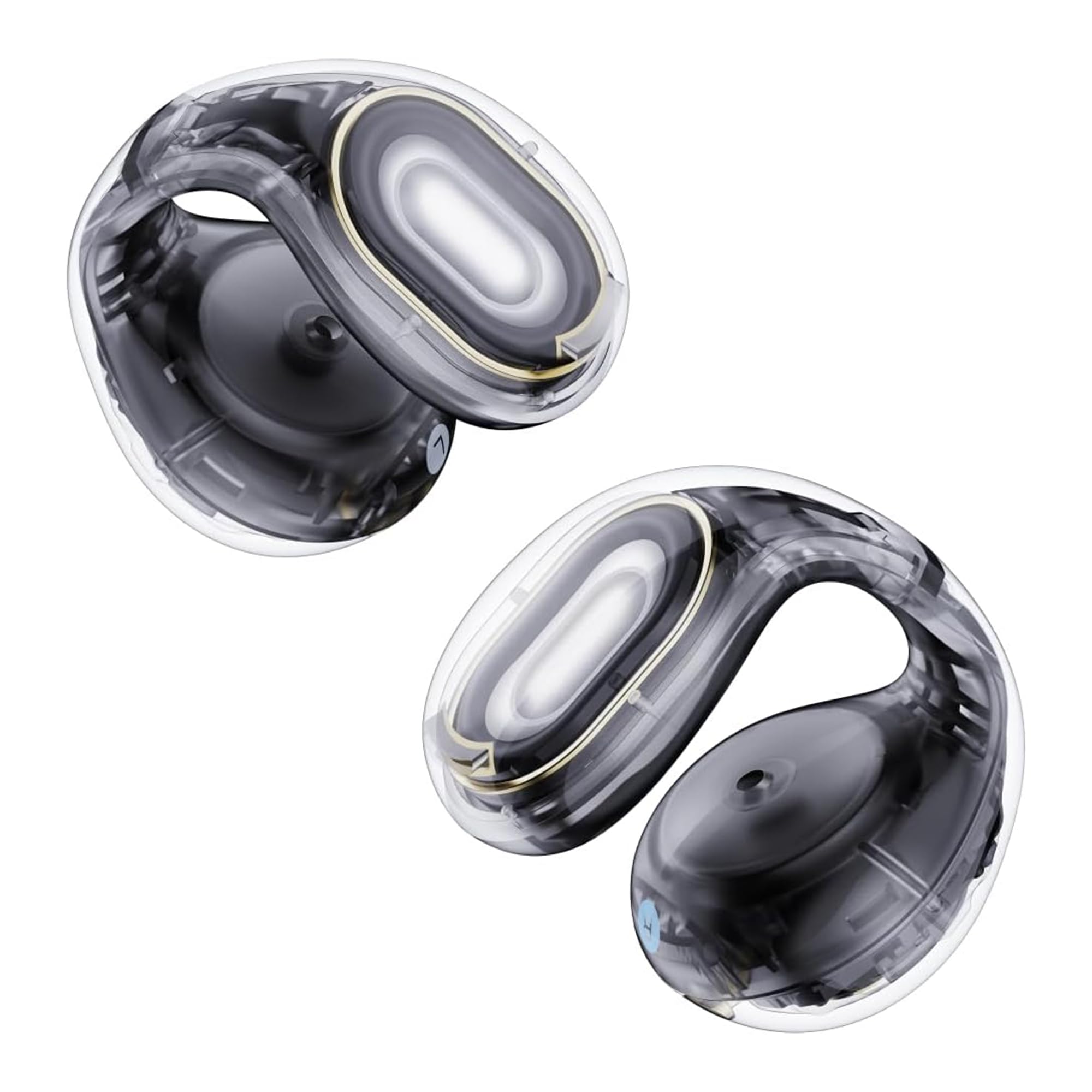 Soundcore C30i توسط Anker، گوشی‌هایOpen-Ear، هدفون‌های Clip-On، طراحی سبک و راحت، قرارگیری پایدار، طراحی پوسته سفت، Ear Grips قابل اتصال، درایورهای بزرگ برای صدای واضح، پخش ۳۰ ساعته، مقاوم در برابر آب IPX4، رنگ مشکی