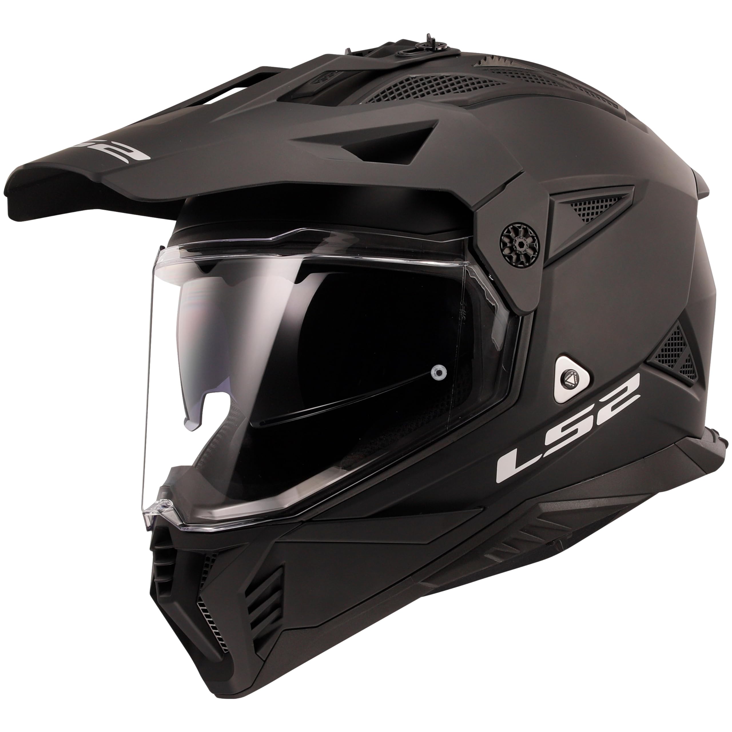 کلاه موتور کراس LS2 Pioneer II سیاه مات اندازه M