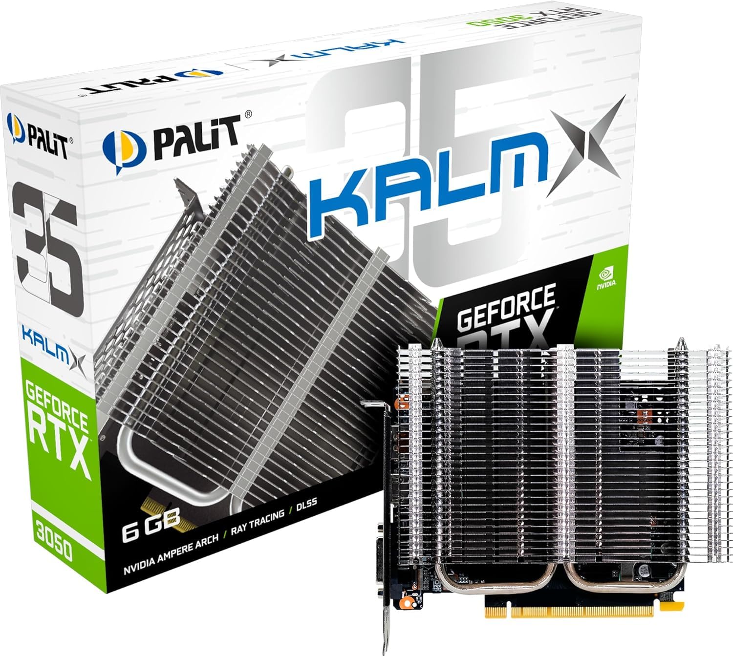 کارت گرافیک Palit VGA RTX 3050 6GB KalmX