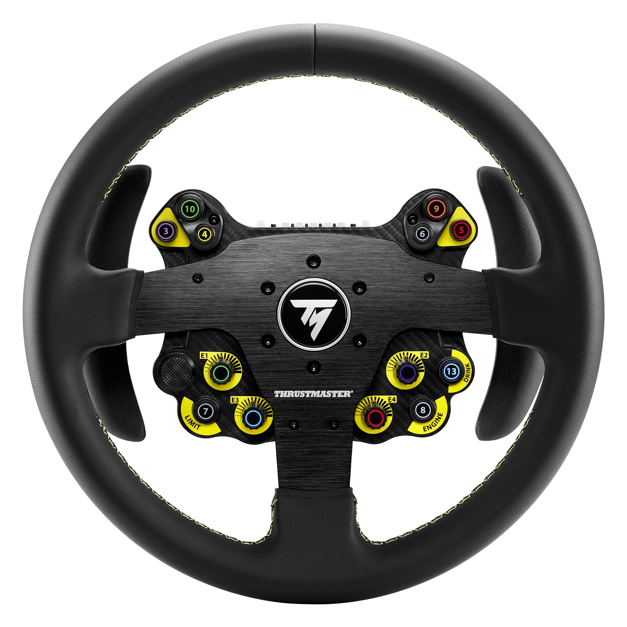 THRUSTMASTER Evo Racing 32R چرمی (قابل اتصال با PS5، PS5 Pro، PS4، XBOX Series X/S، One، PC)