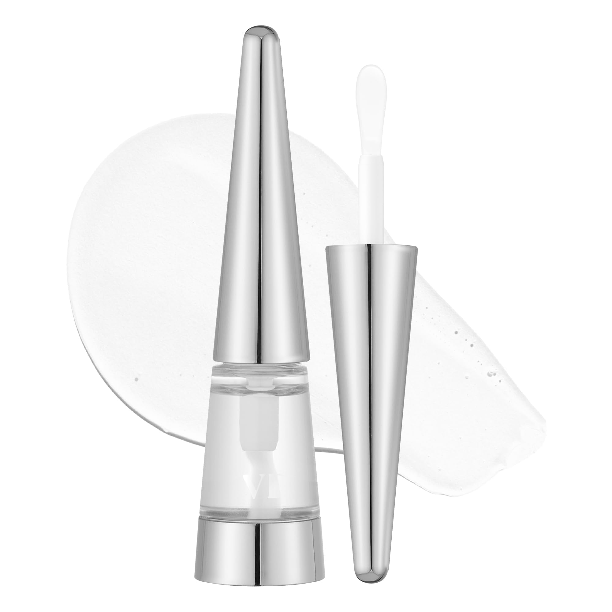 روغن لبهای Reedle Shot از VT COSMETICS (مناسب برای مبتدیان)، براق کننده و حجیم کننده لب‌های شفاف، اثر میکرونیدلینگ و اسید هیالورونیک برای لب‌های پر و صافتر، ۰٫۱۵ اونس (۴٫۳ گرم) شفاف/خنثی