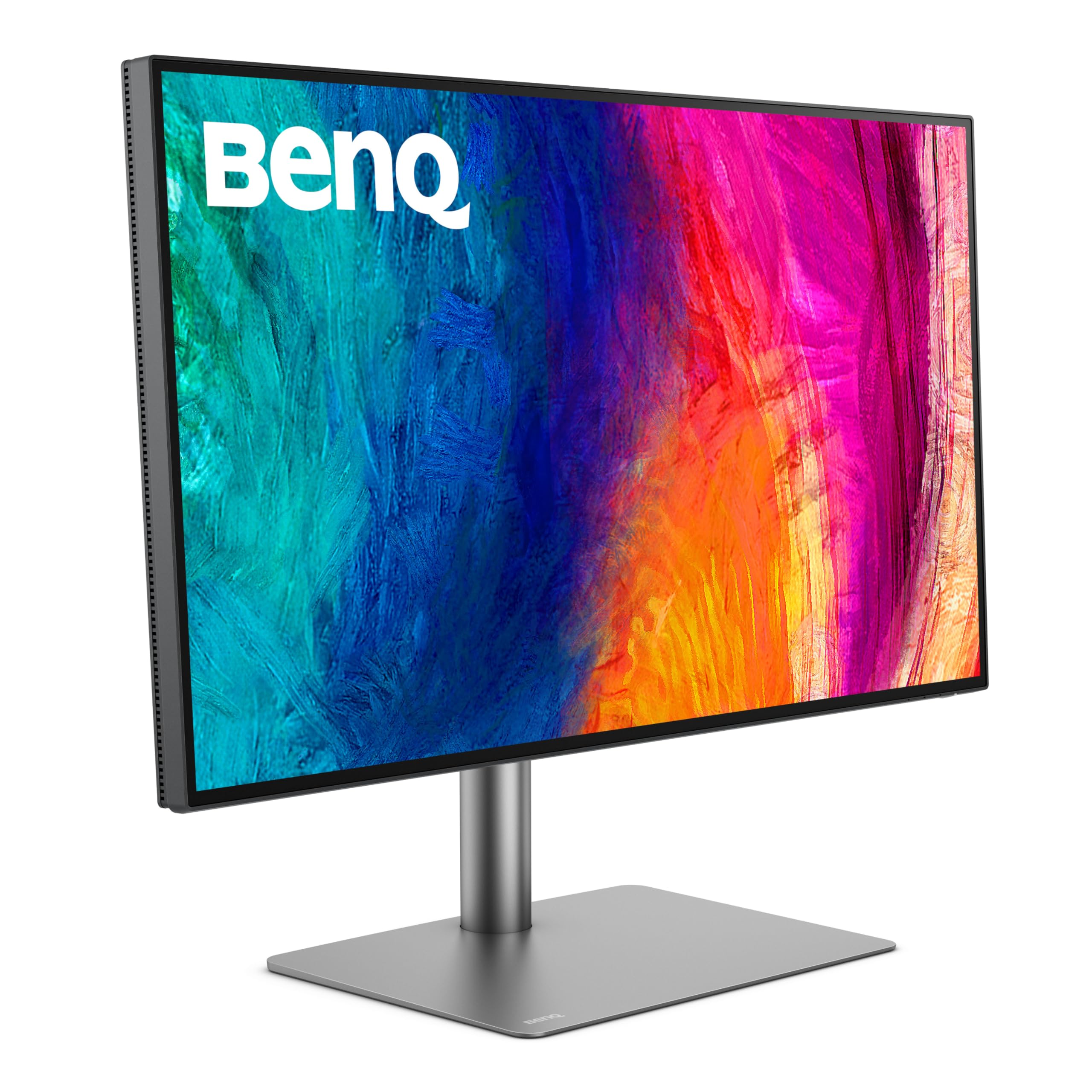 مانیتور BenQ PD3225U 32 اینچ 4K IPS مشکی UHD Thunderbolt برای مک بوک، AQCOLOR، 98٪ P3، 100٪ sRGB و Rec.709، دلتاE ≤2، کالیبراسیون کارخانه، USB-C 85W، هاب USB، زنجیره دار، سوییچ KVM