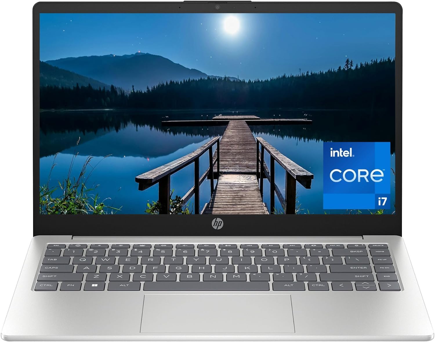 لپ تاپ 14 اینچ اچ‌پی، نمایشگر FHD، پردازنده Intel Core i7-1355U نسل 13، 16 گیگابایت رم، 512 گیگابایت حافظه‌ی جامد SSD، گرافیک Intel Iris Xe، ویندوز 11 Home، مدل 14-ep0199nr (2024) با حافظه 512.0 گیگابایت