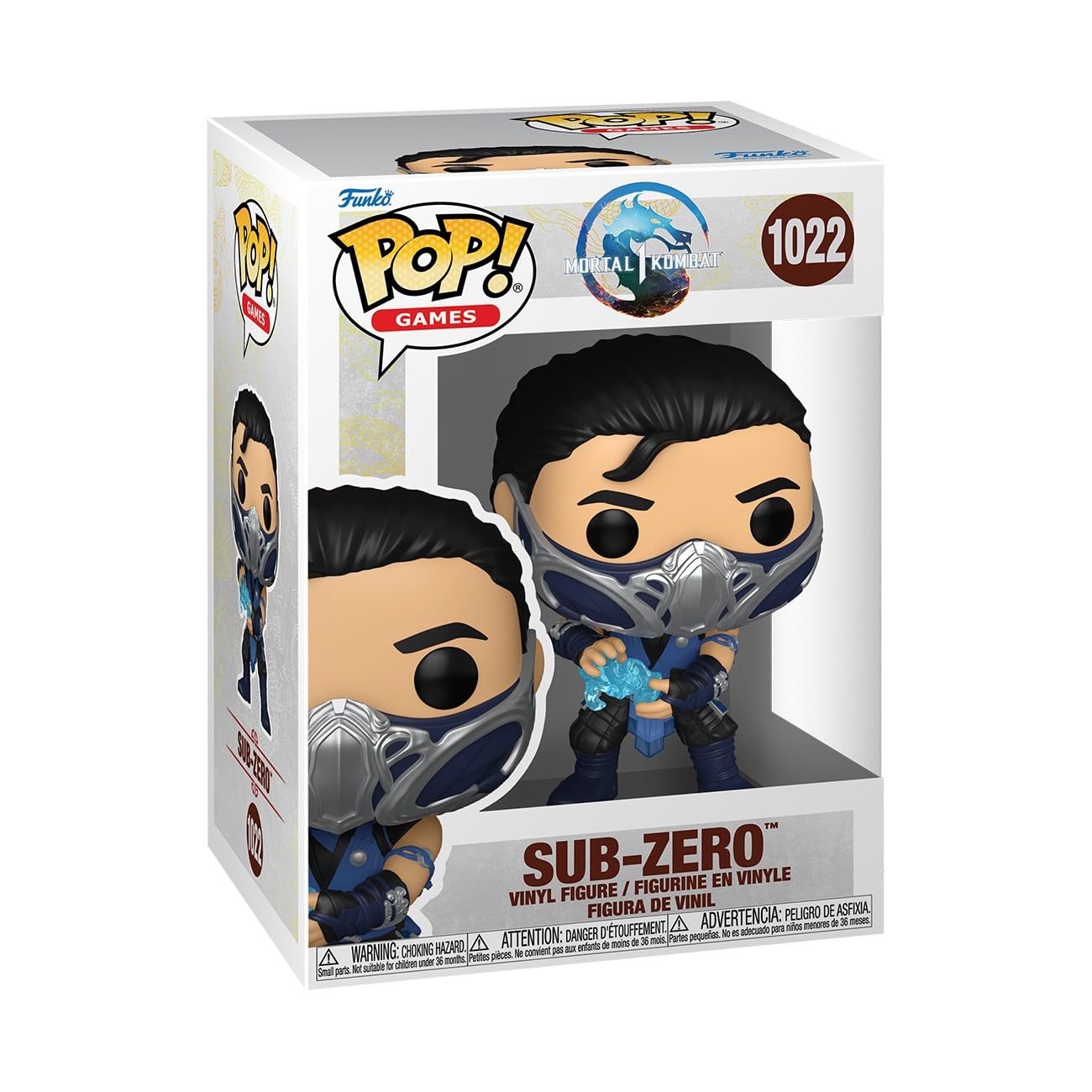 شکلک فانکو پاپ Sub-Zero از بازی Mortal Kombat 1 شماره 1022