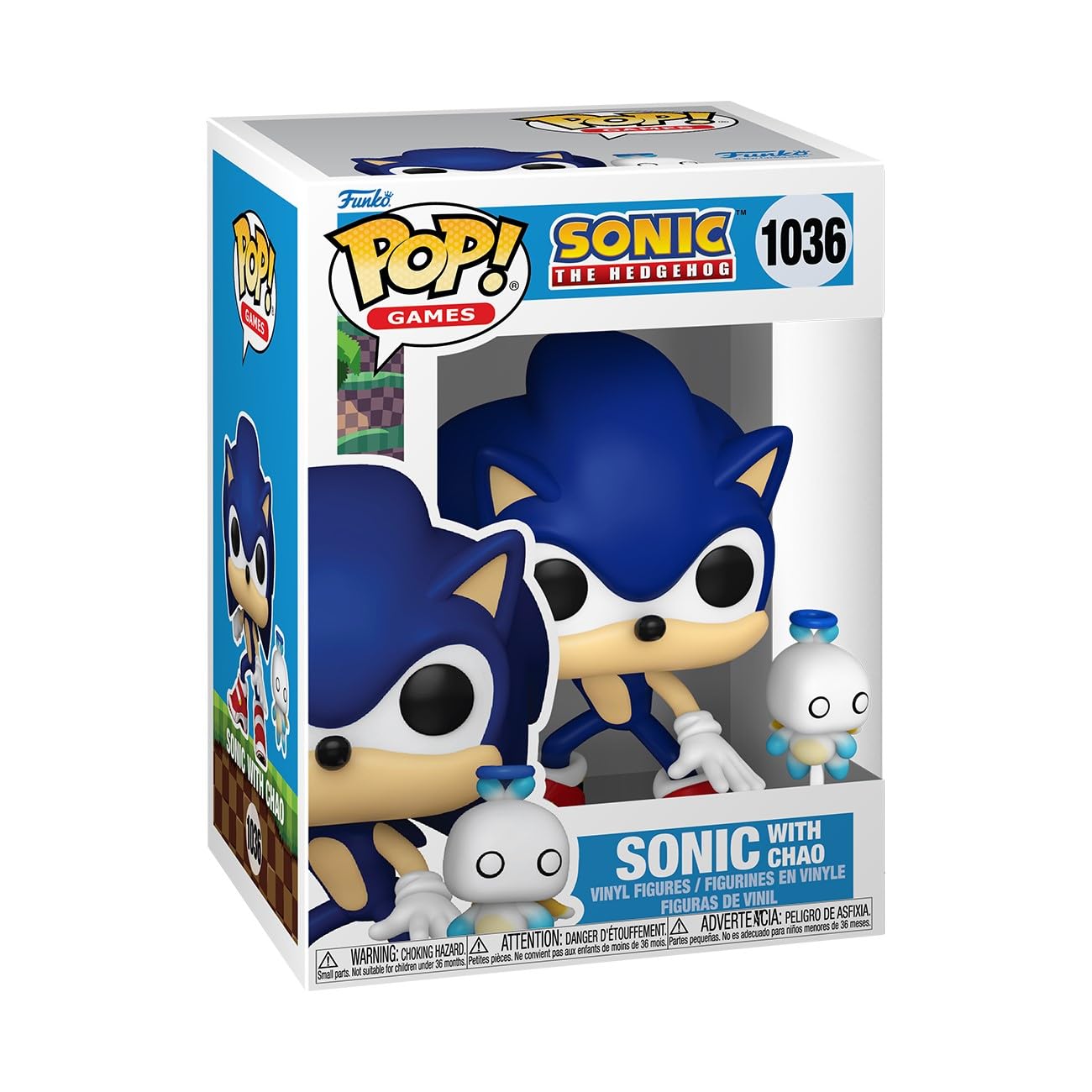عدد کنسول بازی Sonic Funko Pop! با دوست چائو