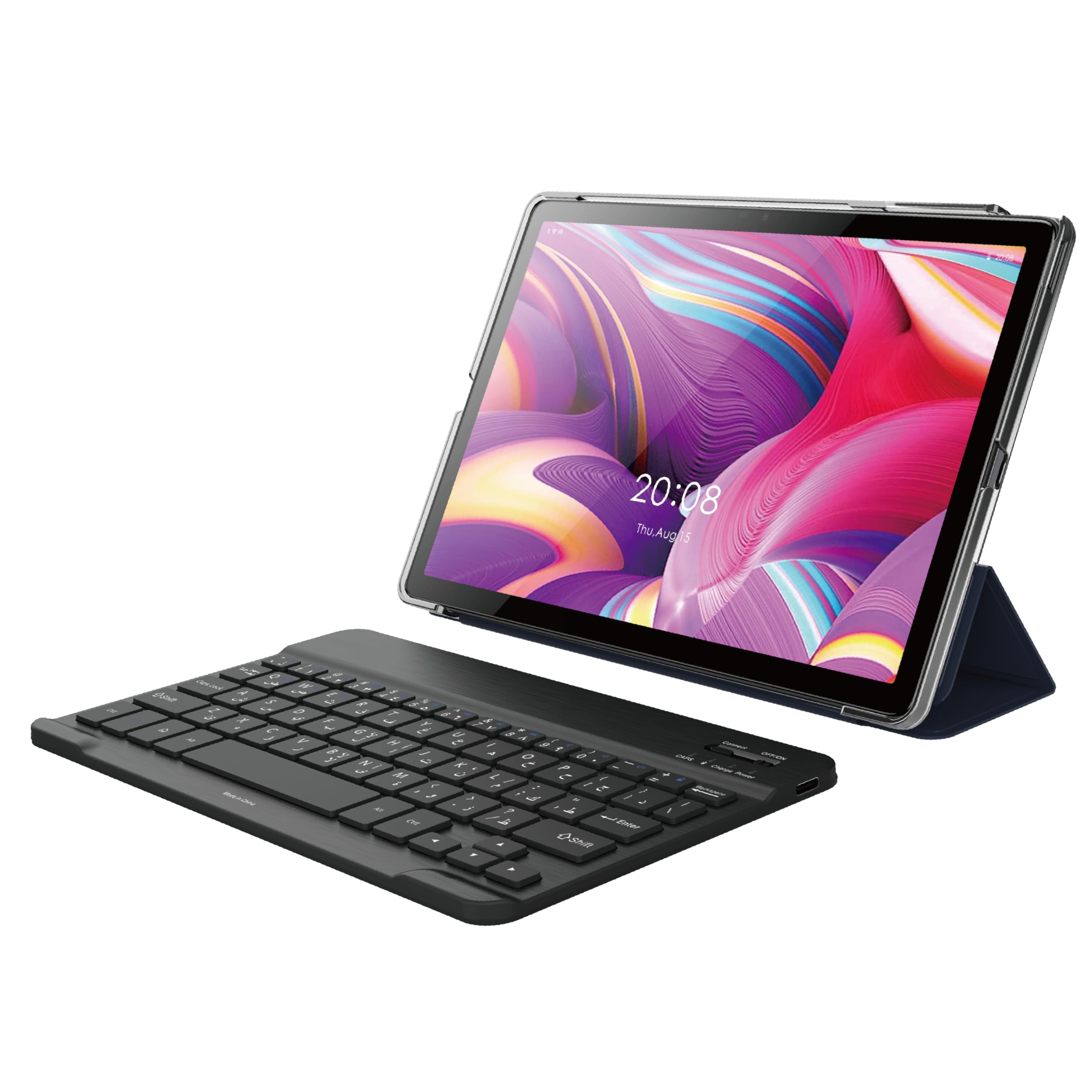 تبلت اوتیتو TAB 12/10.1 اینچ IPS LCD با 8 گیگابایت رم و 256 گیگابایت حافظه داخلی، دو سیم کارت 4G، باتری 6000 میلی آمپرساعت، دوربین جلو 8 مگاپیکسل + دوربین عقب 13 مگاپیکسل، پردازنده هشت هسته‌ای 1.6 گیگاهرتزی، اندروید 13، شامل کیبورد، قلم لمسی، OTG، کاور چرمی (خاکستری)