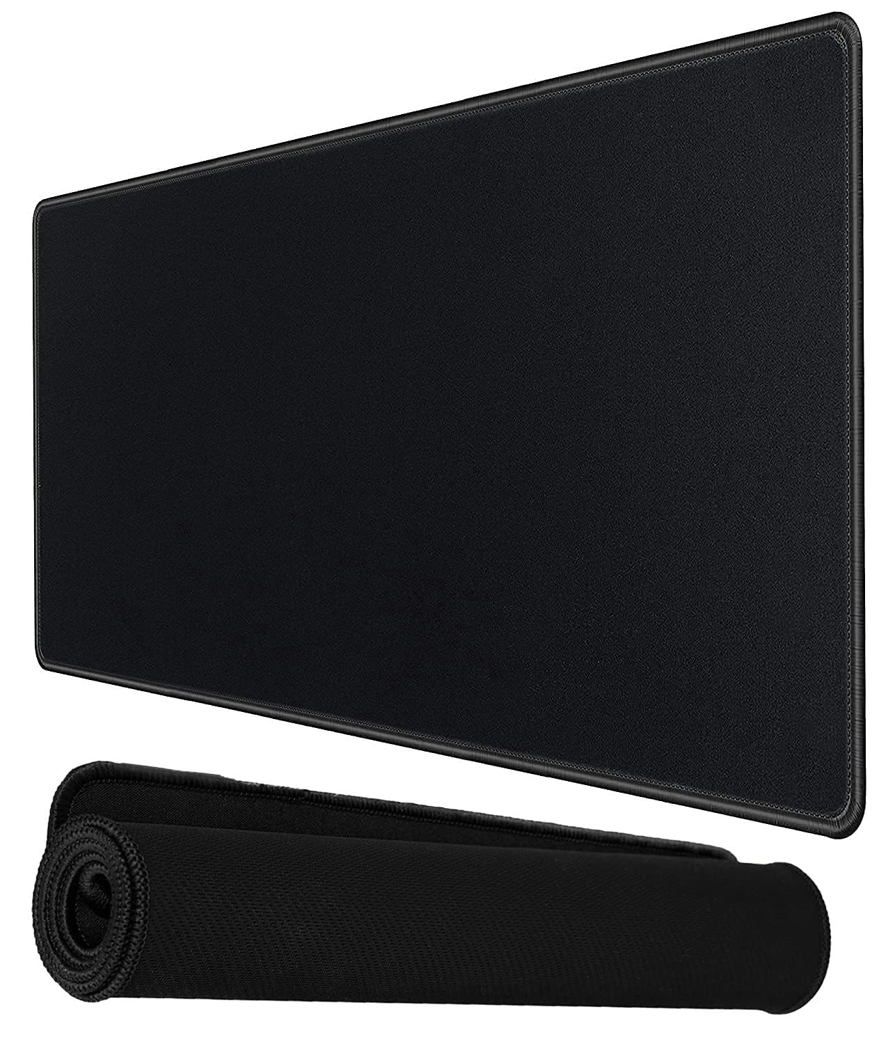 Storite Extended Gaming Mouse Pad 900x400x2mm | Large Water-Resistance Desk Mat with Stitched Edges & Non-Slip Rubber Base for Laptop, Keyboard & PC – Black 15.7"L x 35.4"W