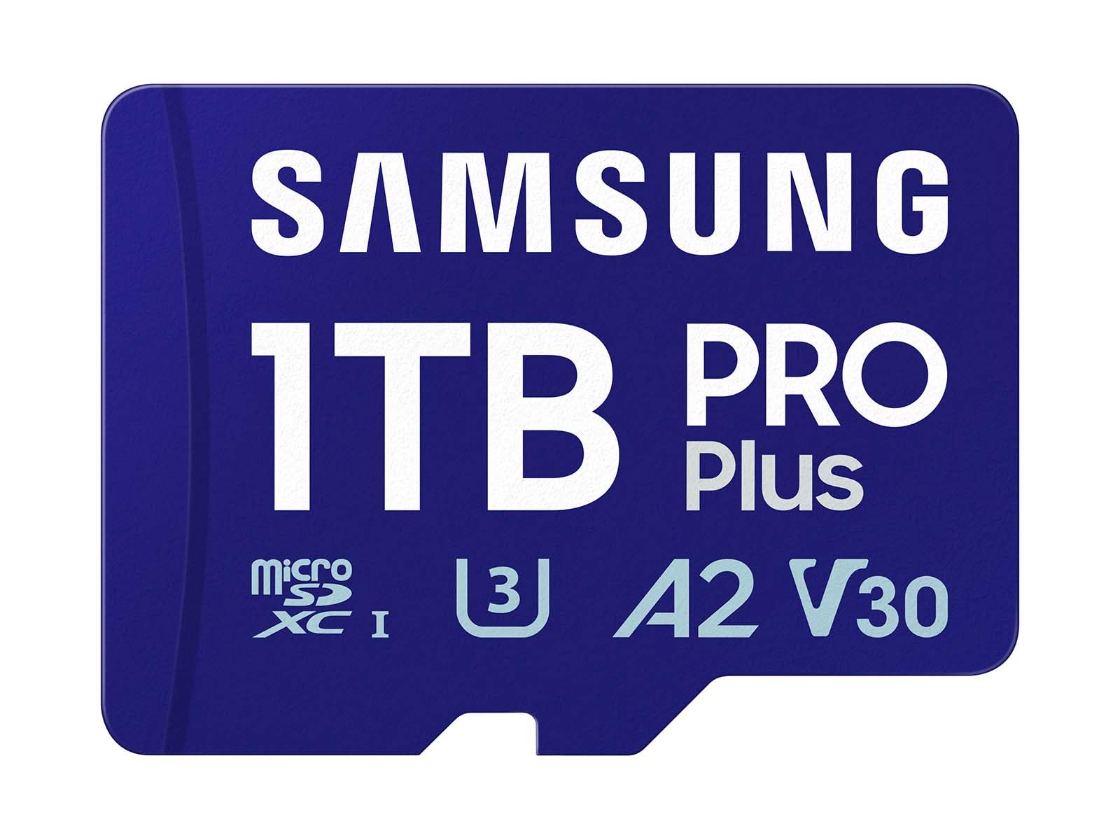 کارت حافظه microSD PRO Plus 1TB سامسونگ (180 مگابایت در ثانیه) تنها کارت است